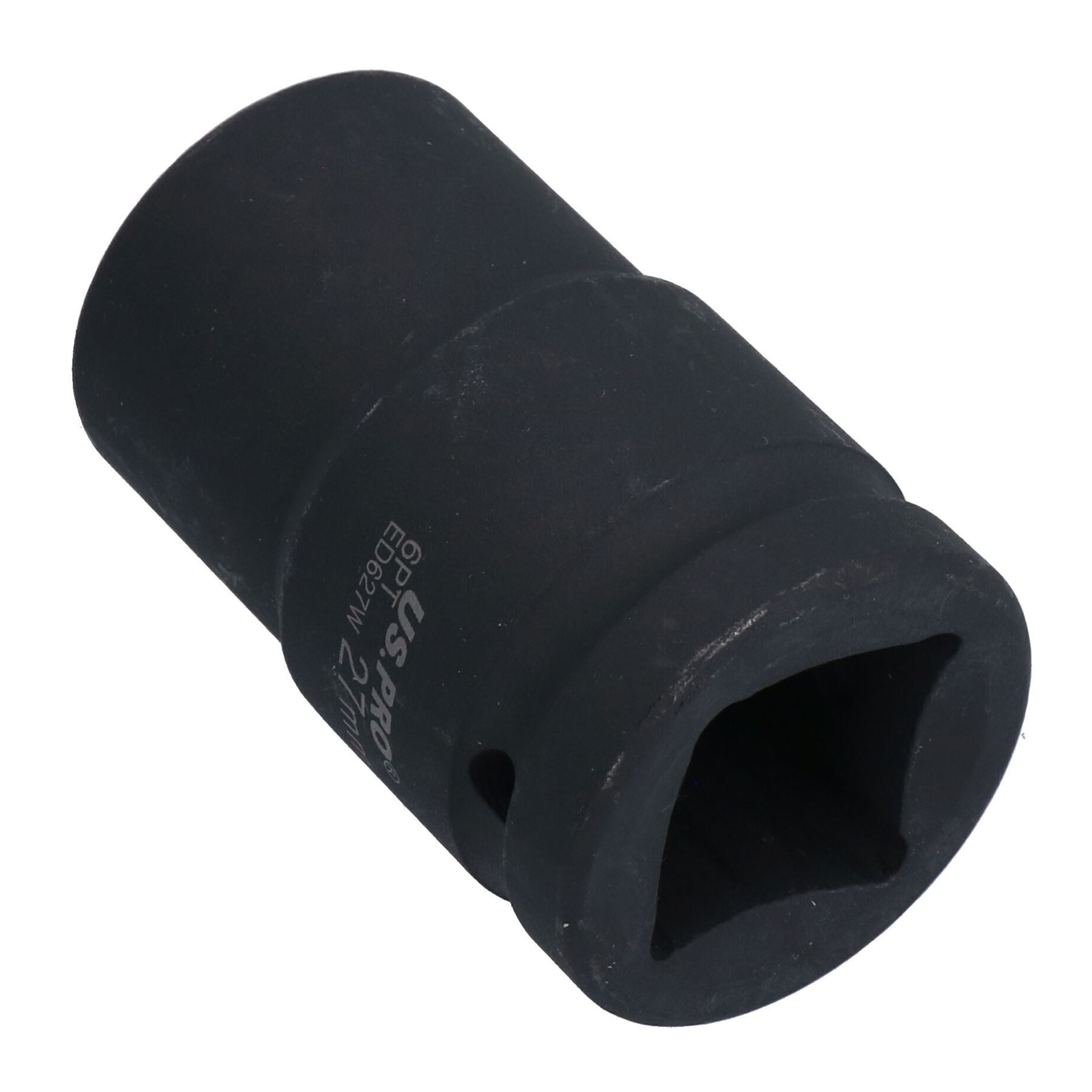 1" Drive Double Deep MM Impact Impacted Socket 6 Sided Single Hex