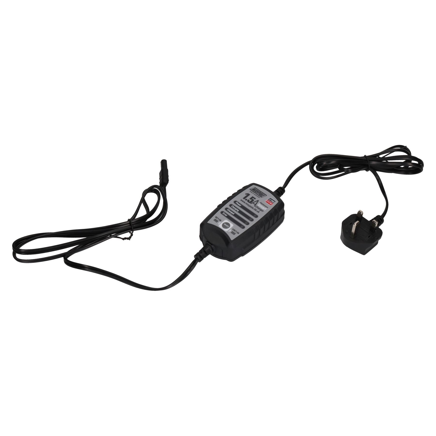Chargeur de batterie électronique intelligent 1,5 A pour bateau classique et moto Fit & Forget 6 V 12 V