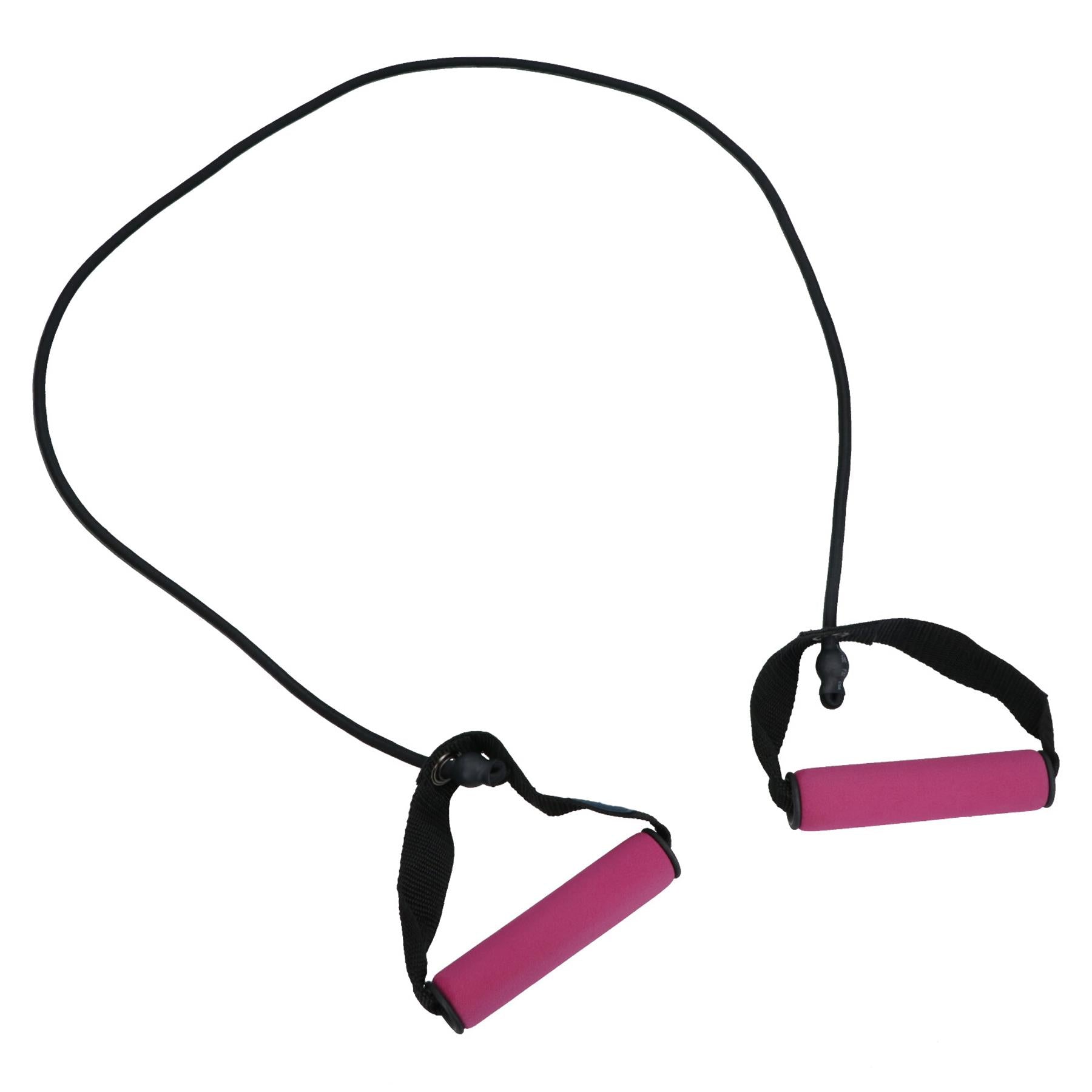 Resistance Tube Bands with Handles Yoga Gym Home Workout Fitness Exercise