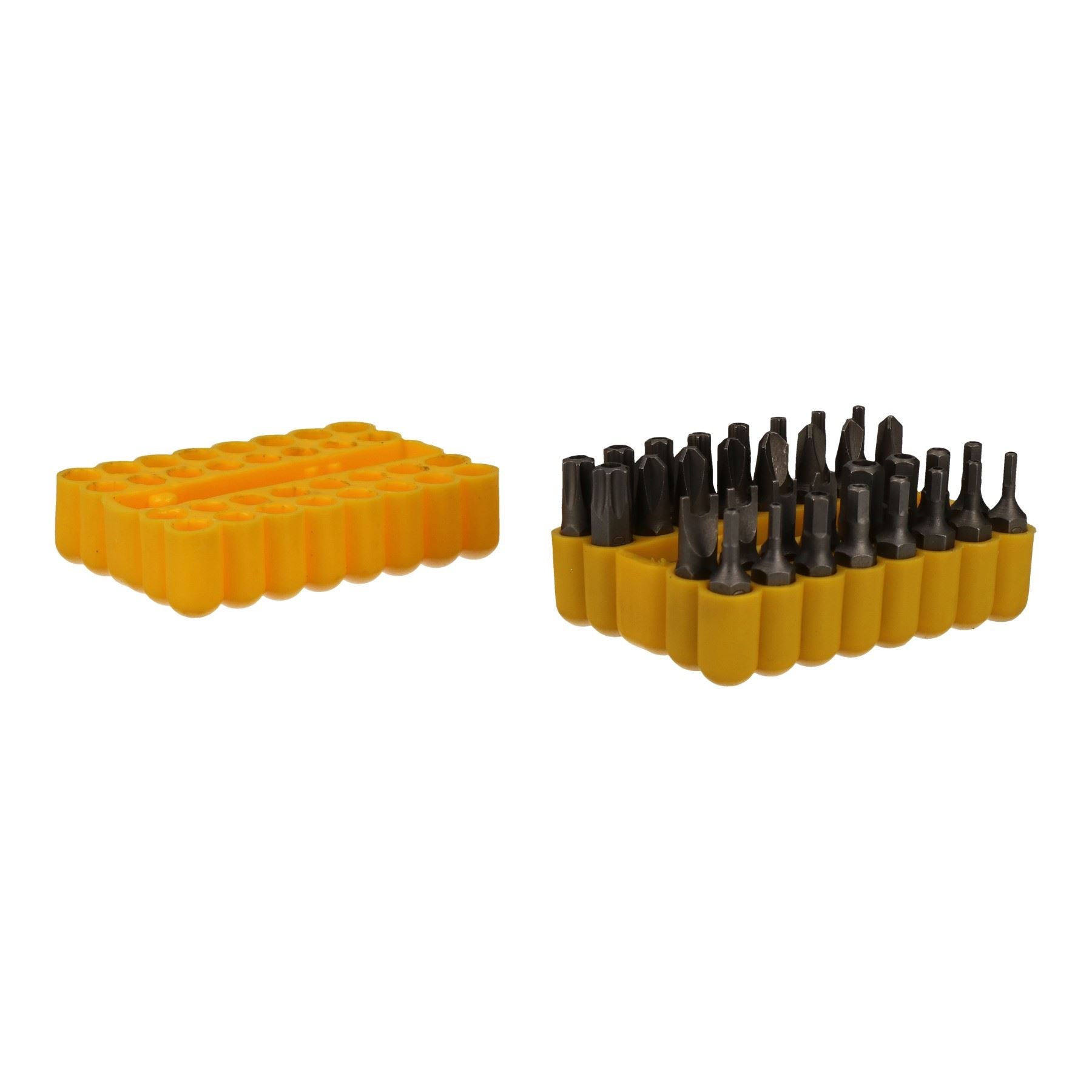 33-teilige manipulationssichere Sechskant-Inbus-Stern-Torx-Tri-Wing-Bits, metrisch, imperial, 1/4 Zoll