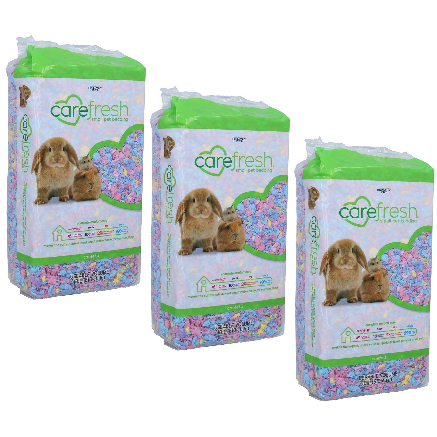 1Pk Confetti 10L Quality Pet Small Animal Bedding 99% Dust Free