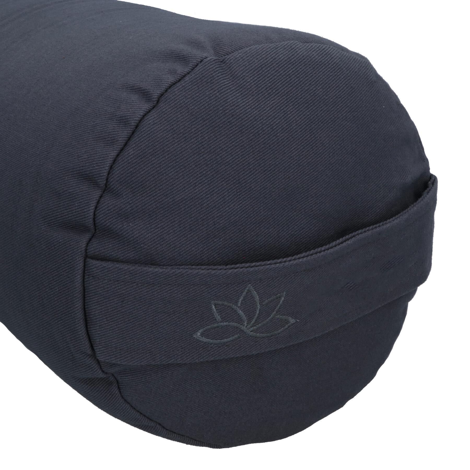 Buckwheat Yoga Bolster 61cm x 23cm Ideal for Yoga, Gym, Meditation Relaxation