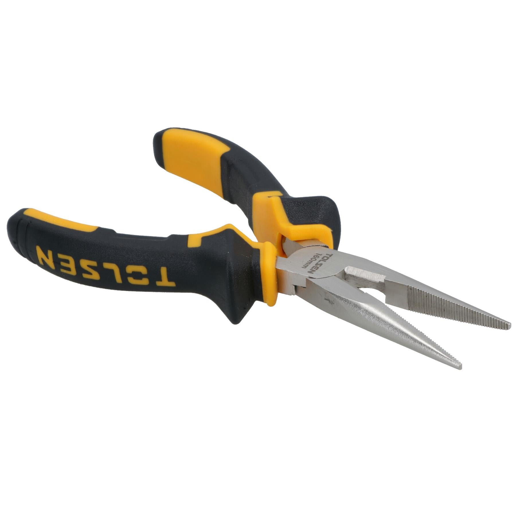 3pc Plier Set Combination / Long Nose / Cutter Snips Cushion Soft PVC Grip