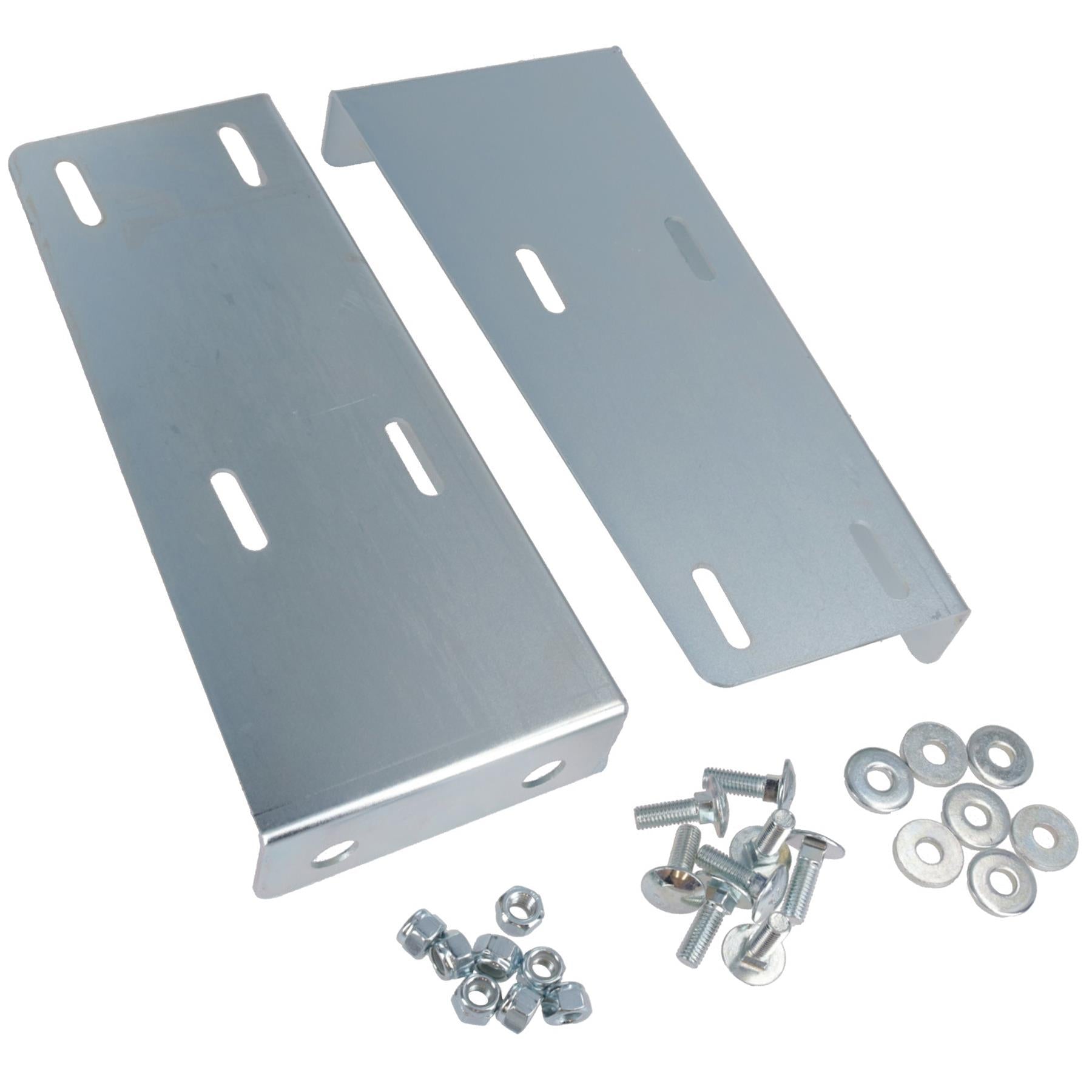 Medium Trailer Plastic Lockable Tool Box Chest Locker Storage + Body Panel Fixing Kit