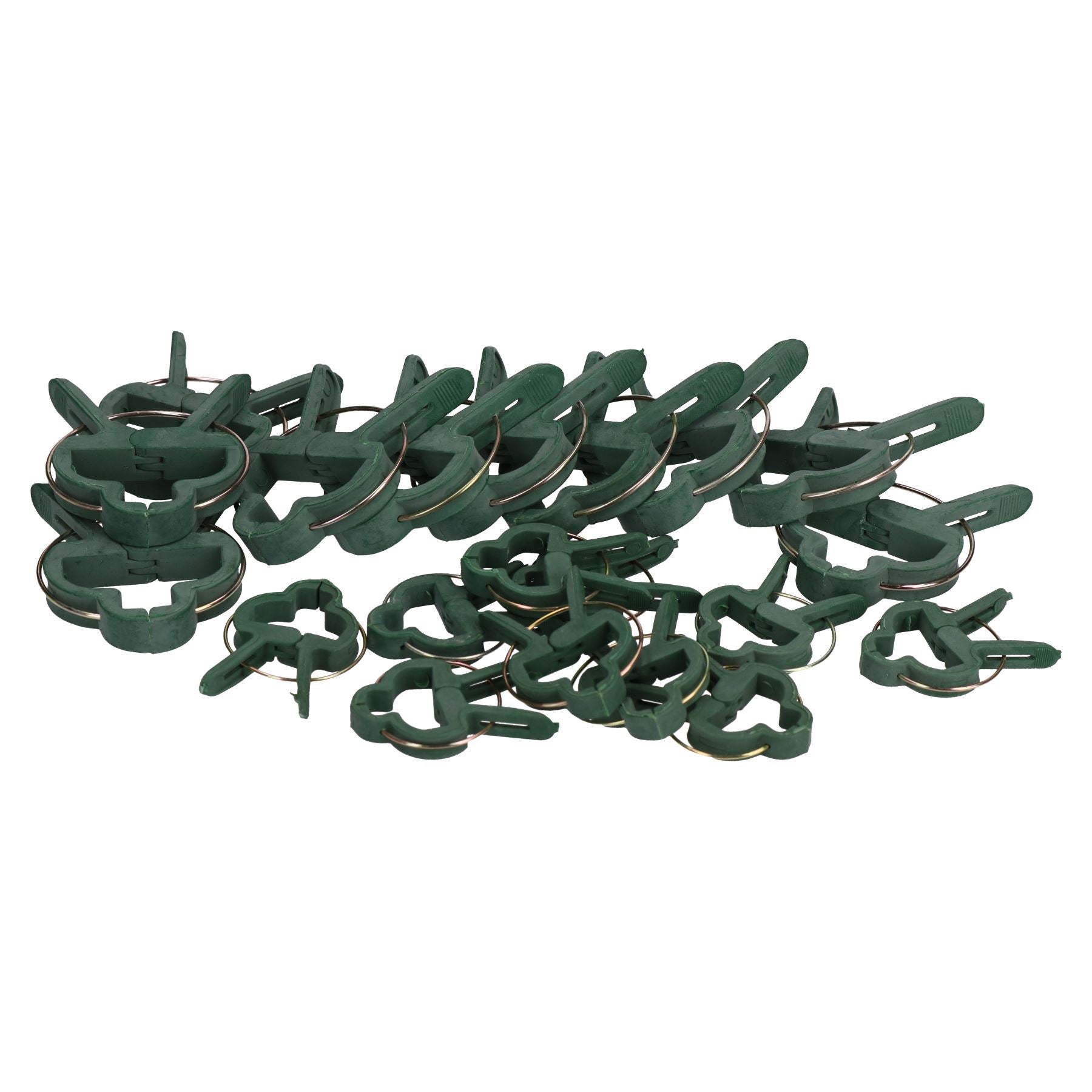 Lot de 20 pinces à ressort en plastique pour plantes/fleurs 30 mm et 45 mm GAR44