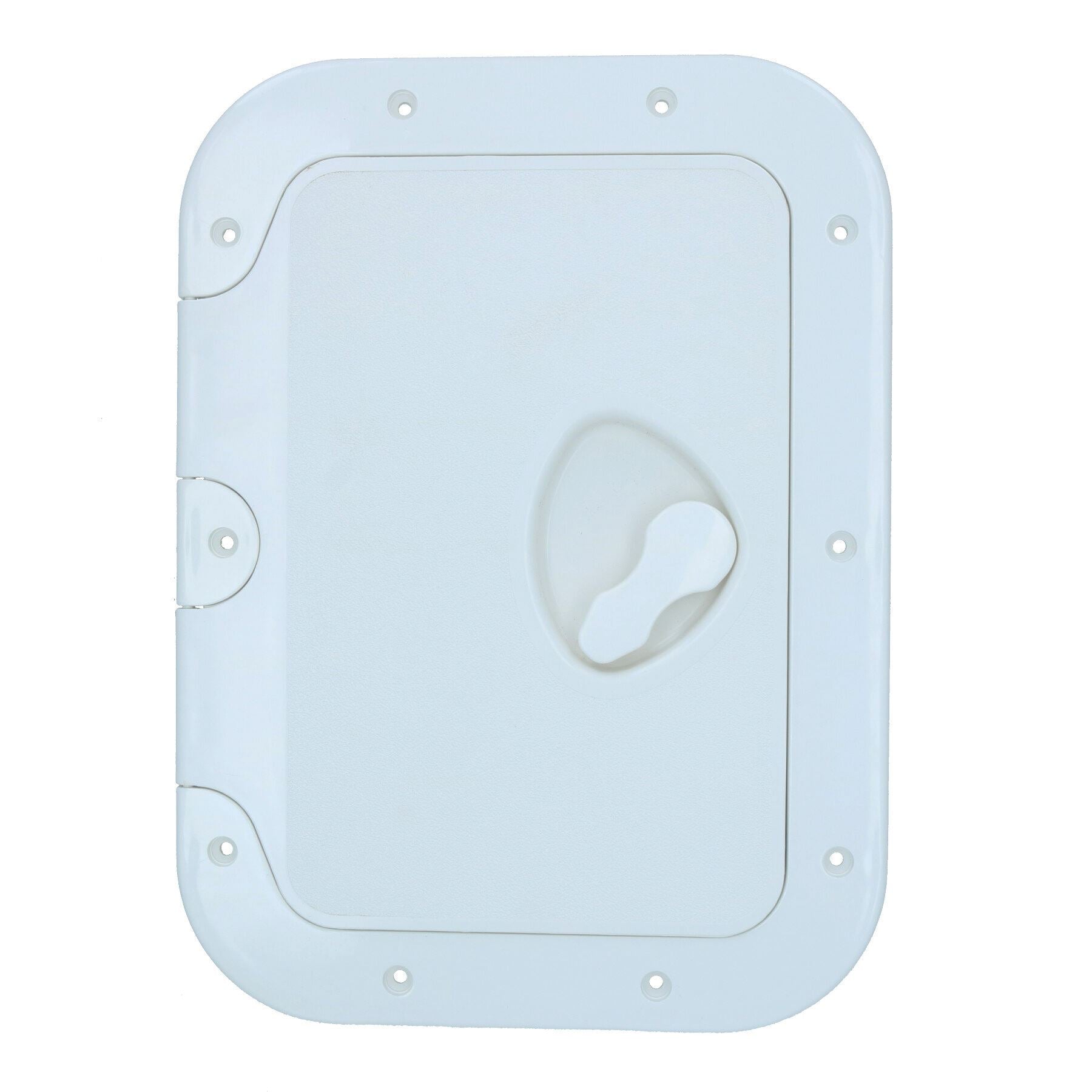 Trappe d'inspection en plastique à charnière 375 x 270 mm pour bateau, camping-car, caravane