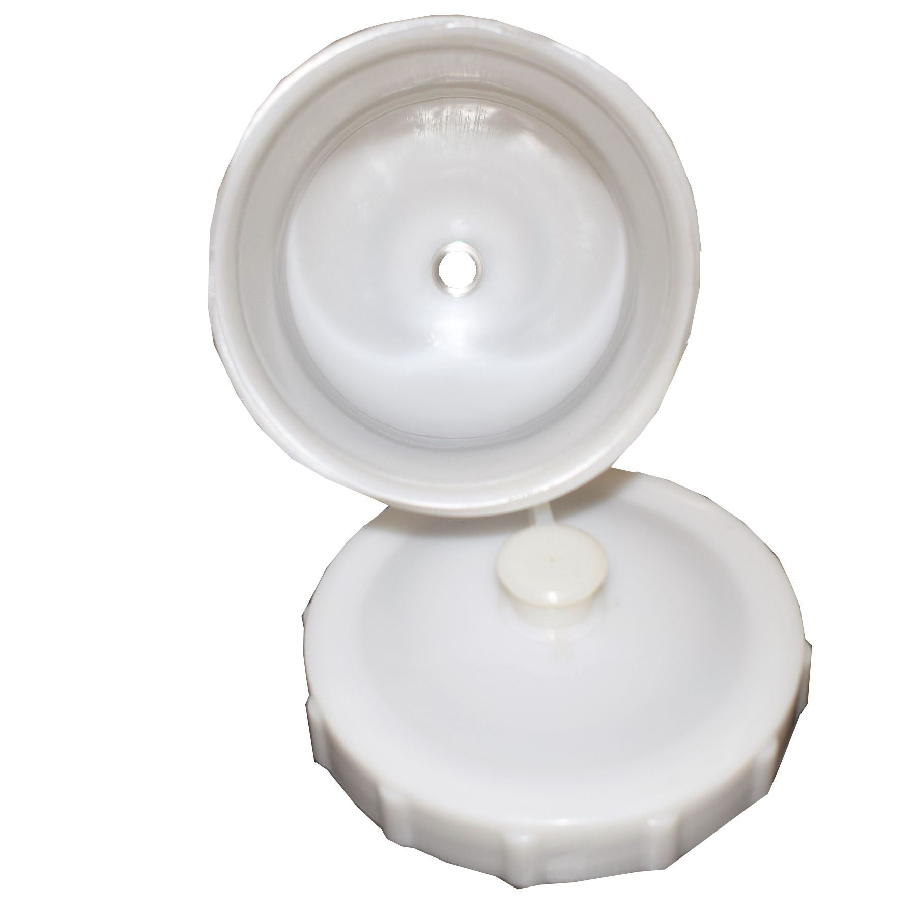Schwerkraft-Sprühfarbe Kunststoff-Farbbecher Topf 600ml Kapazität 3/8" Außengewinde