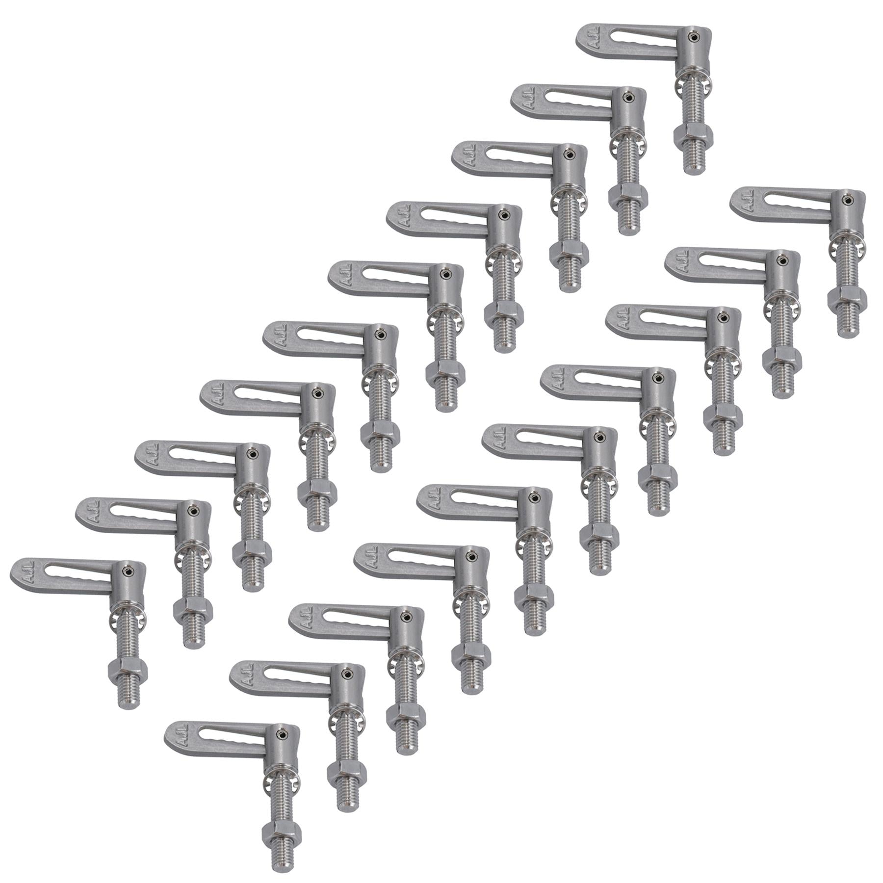 M8 Edelstahl-Schraube auf Antiluce-Verschluss, 38 mm Gewinde, Heckklappe, Anhänger