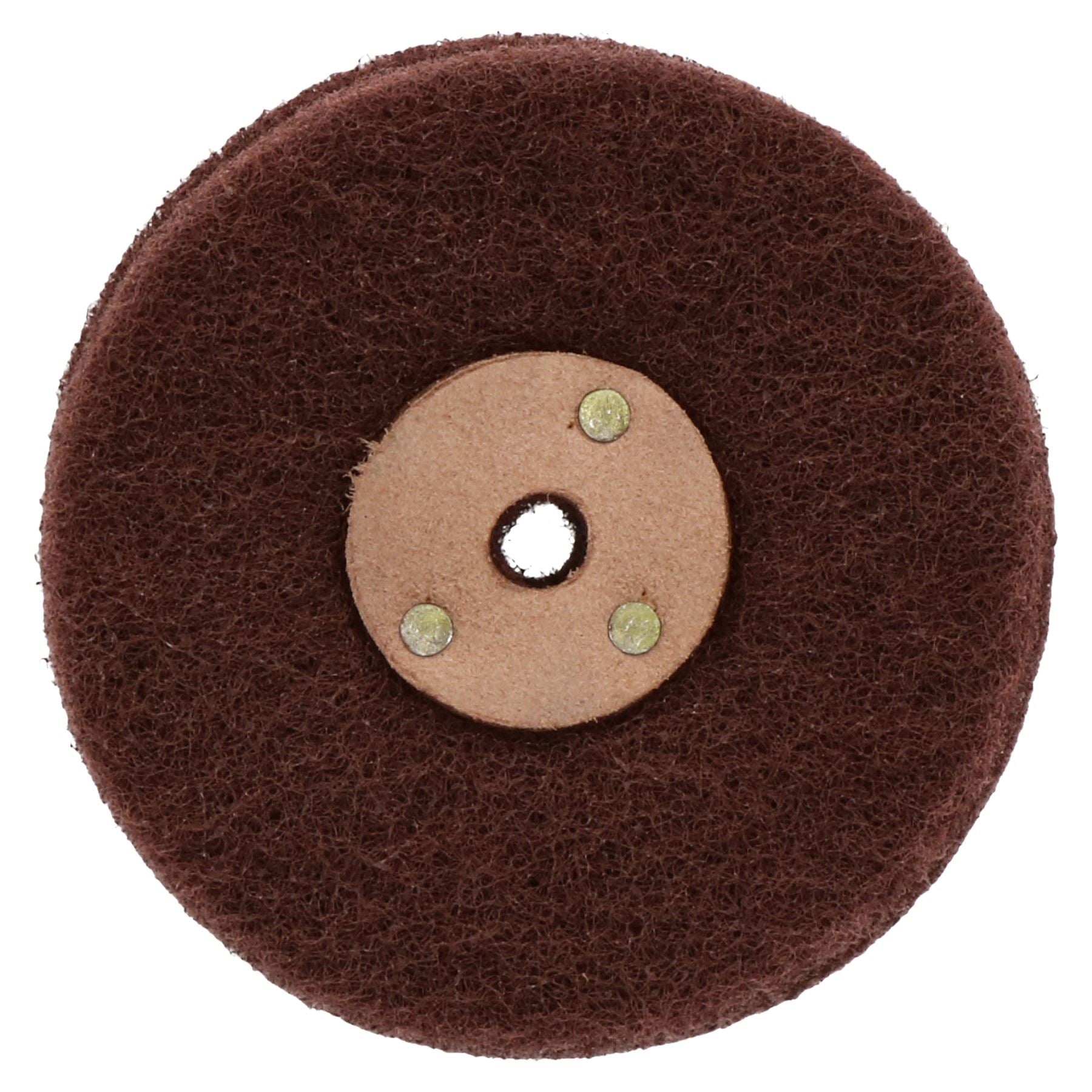 4" Fine / Medium / Coarse Abrasive Scotch Mop Rust Paint Removal Polishing