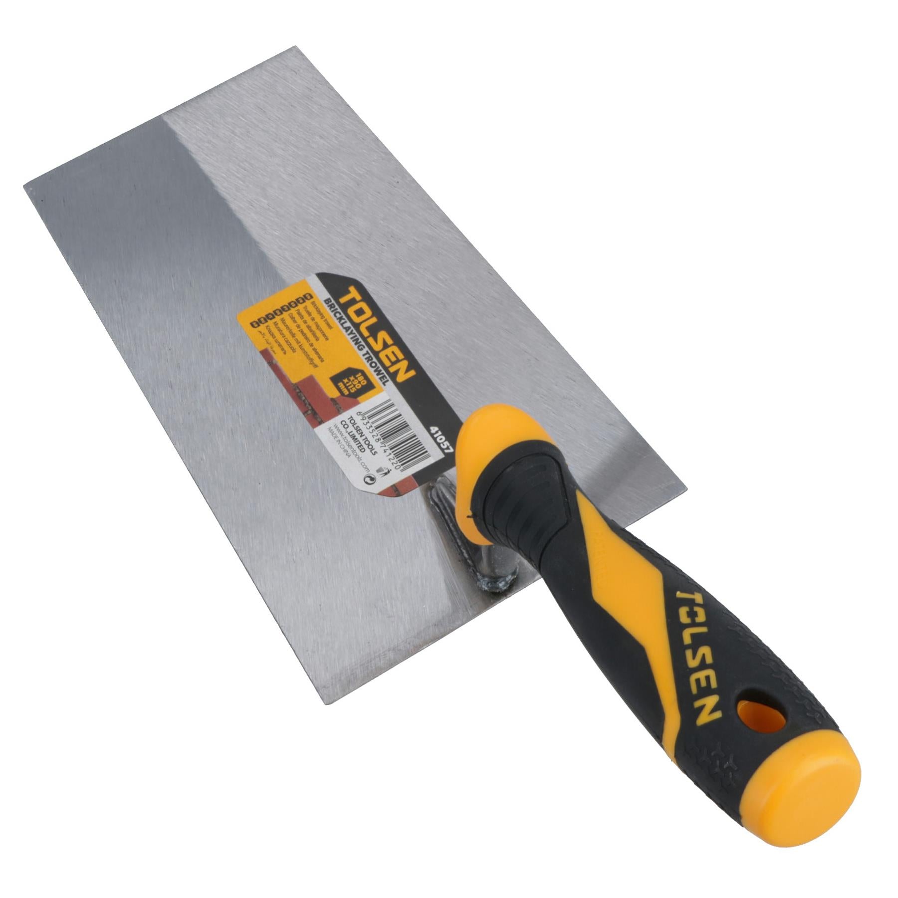 Soft Grip Bucket Trowel 180mm For Plastering Rendering Brick Block Work Laying