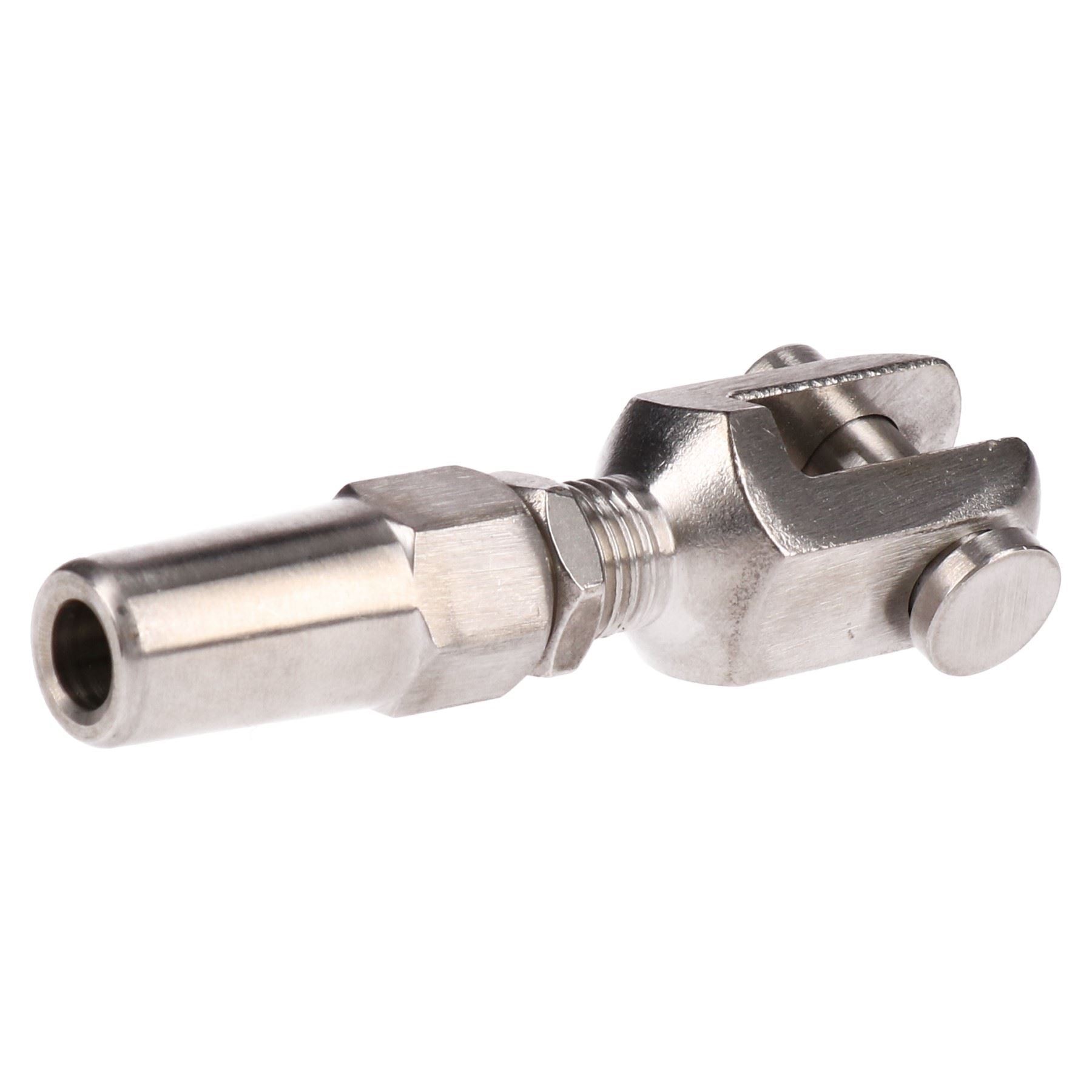Raccord de câble métallique DIY Raccord d'extrémité de gréement sans emmanchement en acier inoxydable 316