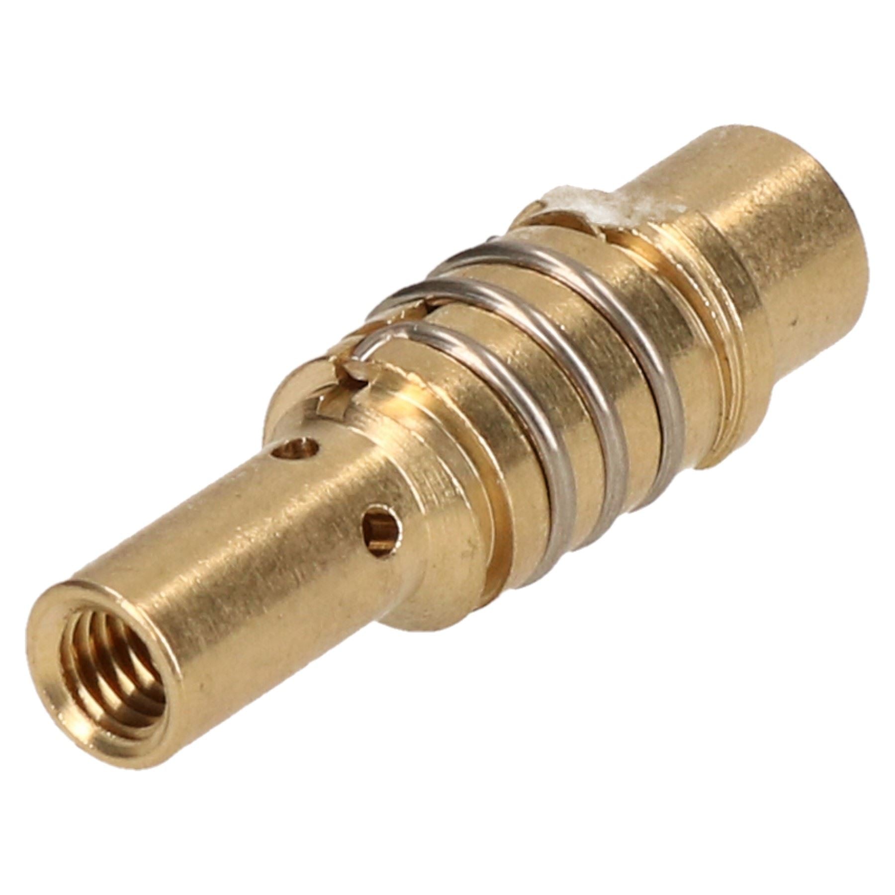 Adaptateur de pointe de torche de soudage Mig, filetage à droite et support de carénage à ressort MB15