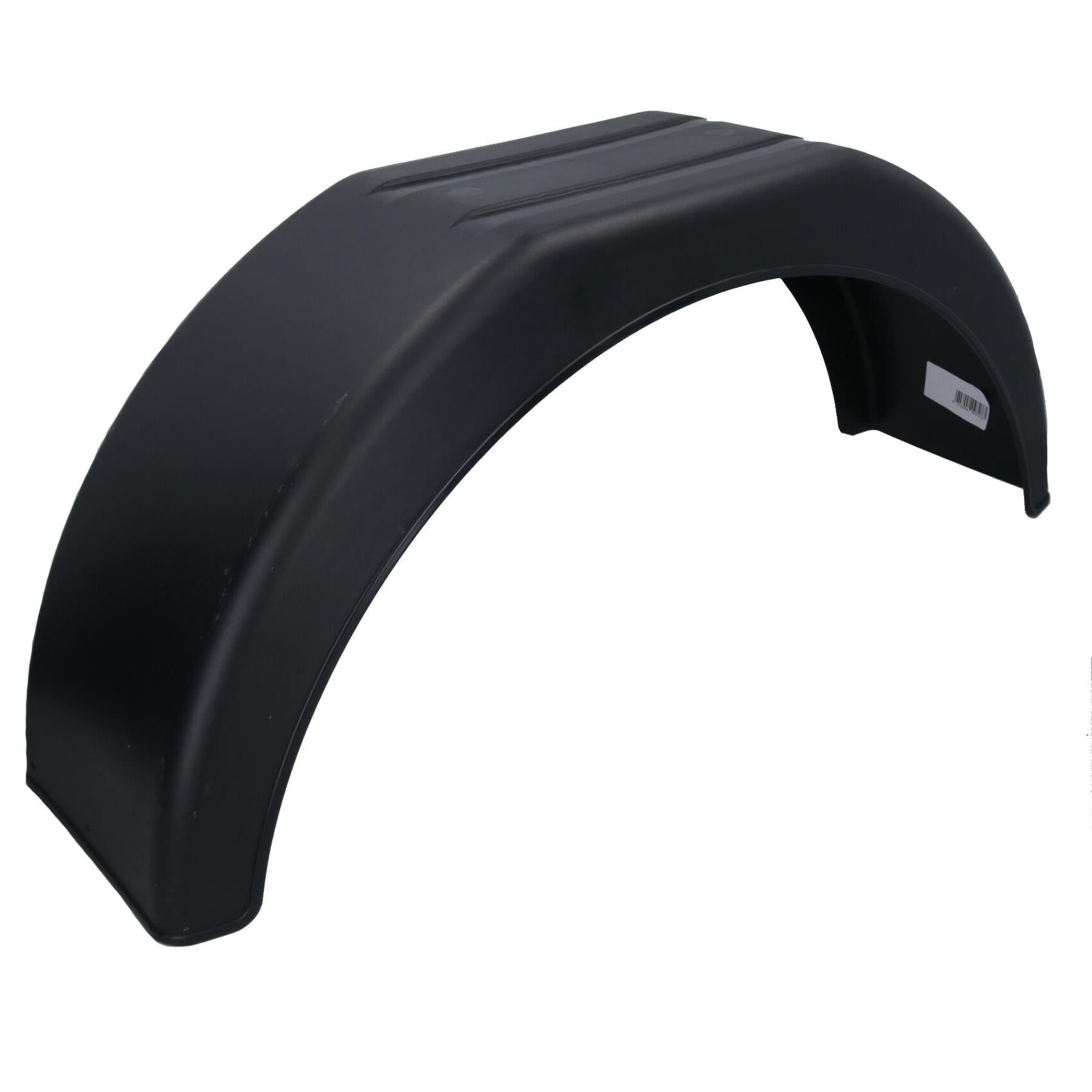 4 x 14 Inch Plastic Trailer Mudguard Wheel Arch Wing Fender + 12 x Fixing Brackets