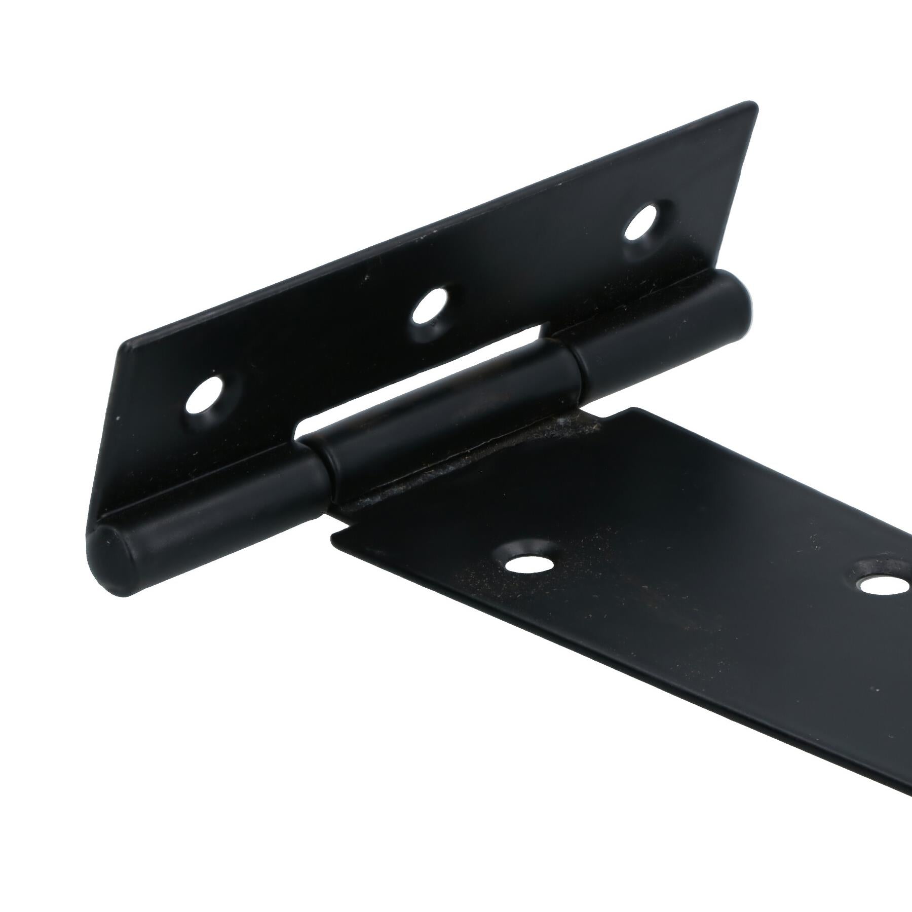 Heavy Duty T Tee Hinge For Sheds Gates Black Powder Coated Finish 4 – 18 Inch