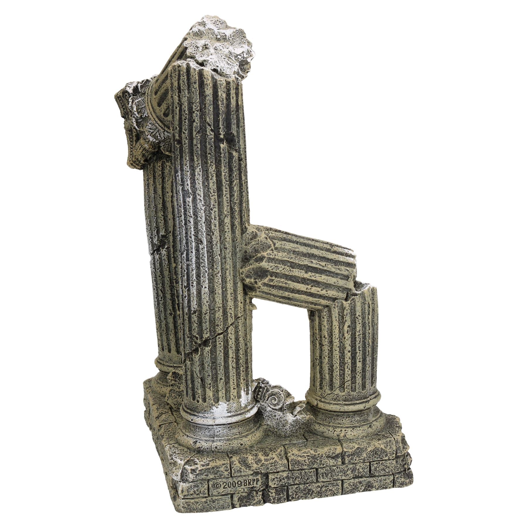 Aquarium aquatique Colonne géante Ruines Ornement pour aquarium 17x16x28cm