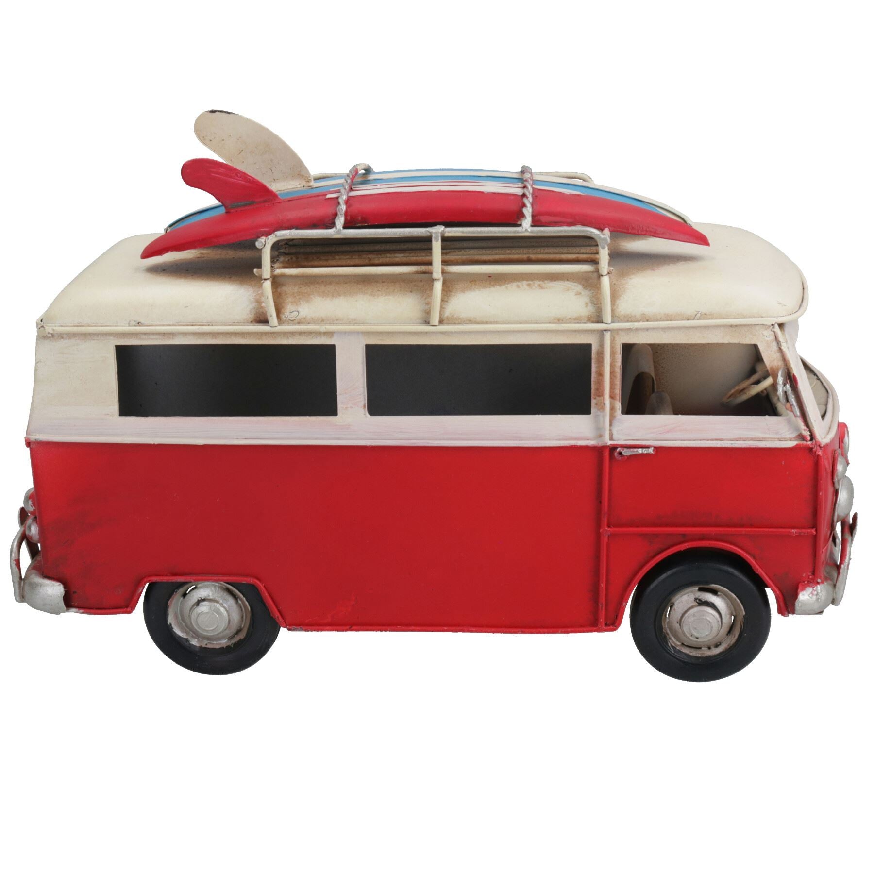 Qualität Retro Metall Vintage Camper Van Metall Modell Replik Ornament Geschenk