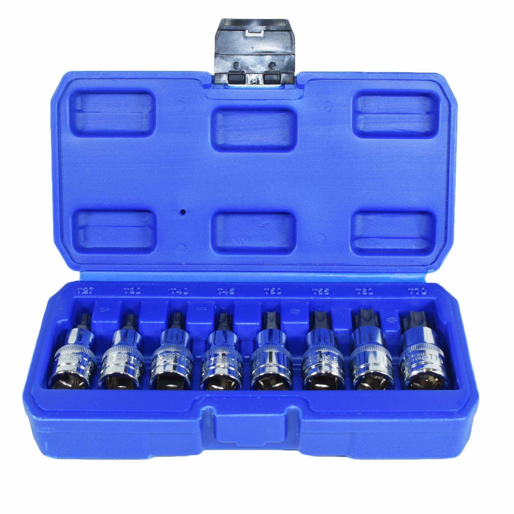 1/2" Torx Stern-Steckschlüsseleinsätze, männlich, T27 – T70, 8-teiliger Satz von Bergen