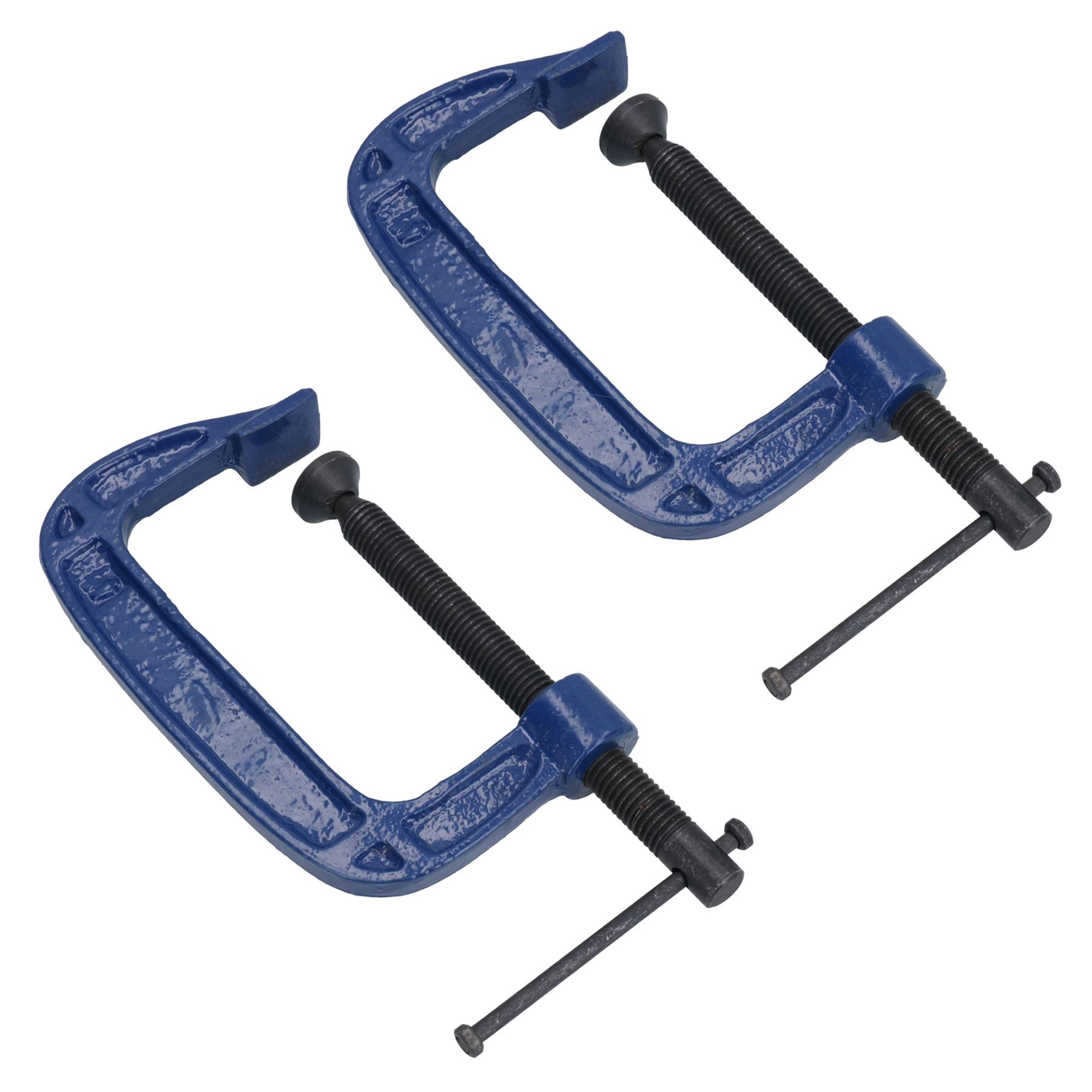 4 Zoll (100 mm) Gusseisenschraube G-Klemme Befestigungshalter Stützschraubstock Klemmen