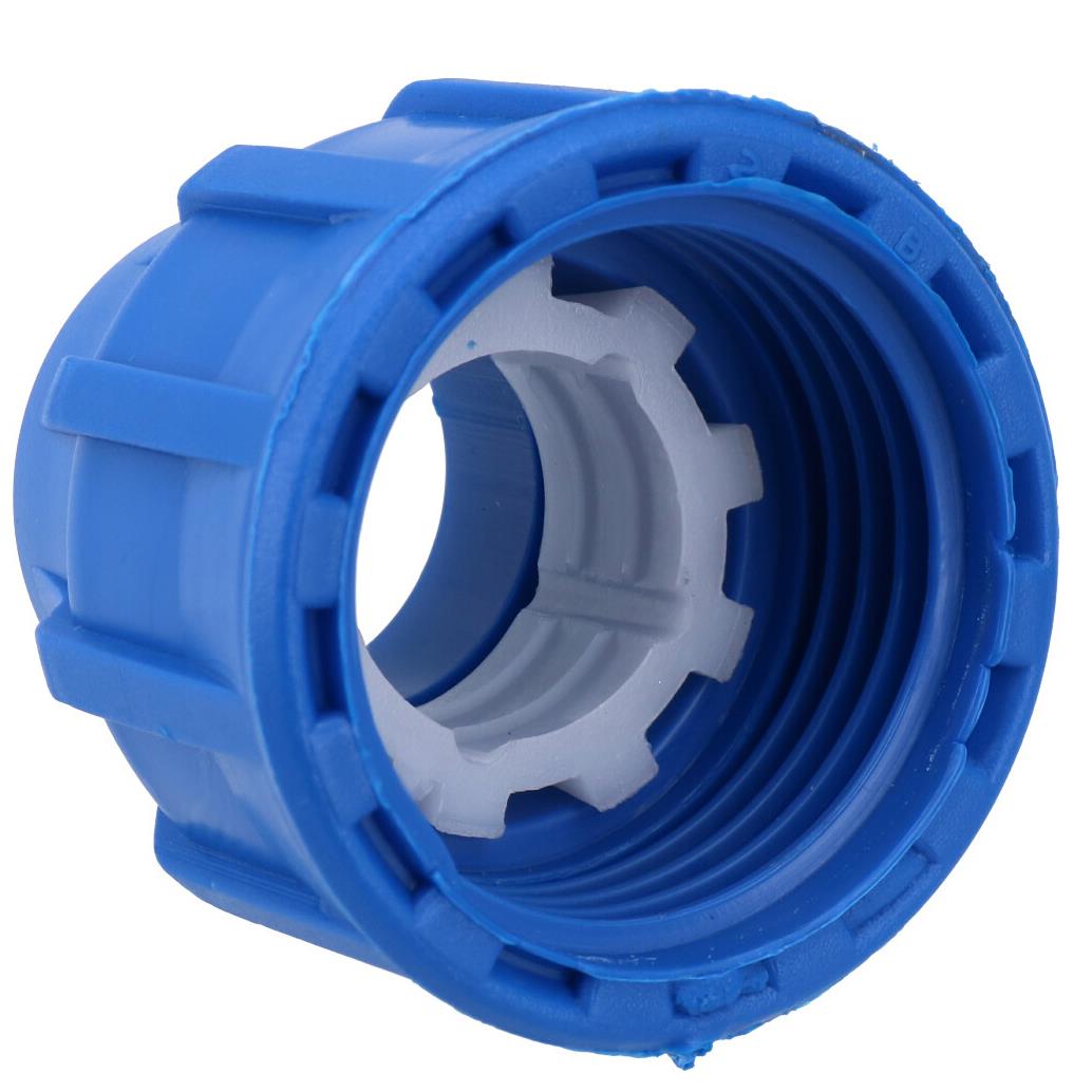 Coude mural en PEMD 25 mm x 3/4 po Raccord de robinet extérieur Connecteur fileté Coude