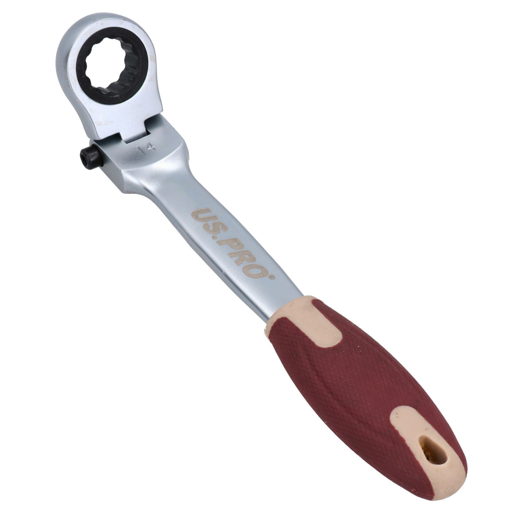 Clé à cliquet à anneau flexible 8 mm – 19 mm 7 pièces Tête verrouillable 72 dents