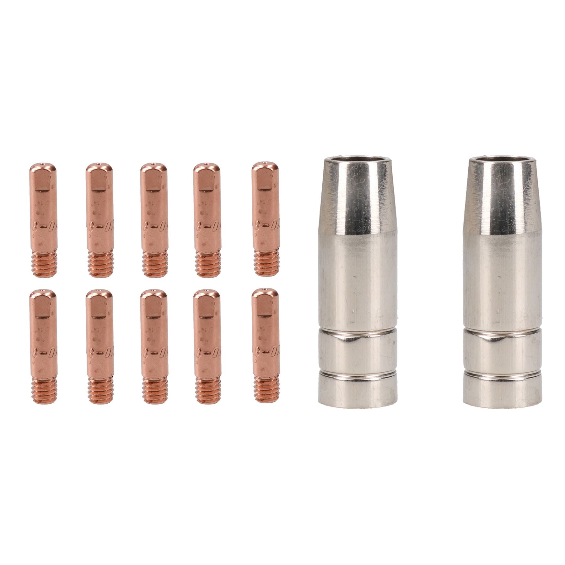 Cebora 130 & 110 / Snap On 130 2 x carénage / buse et embouts de soudage