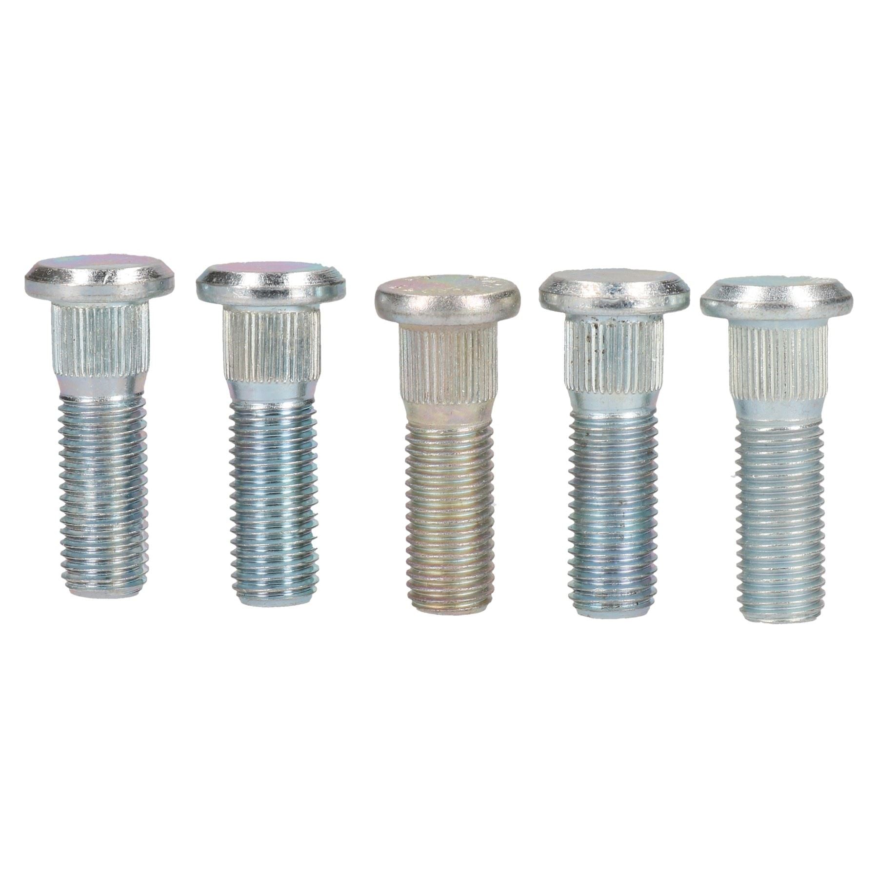 Goujons de roue de rechange M12 x 1,5 pour moyeux de suspension de remorque Lot de 10