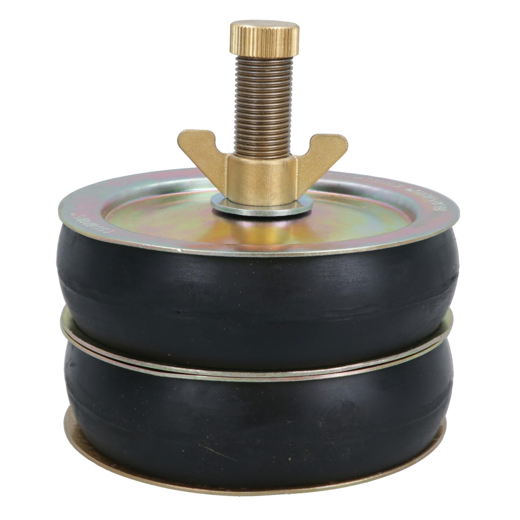 Double Steel Drain Test Pipe Bung Plug 1.5" - 6" (40-150mm) Plumbing Tube