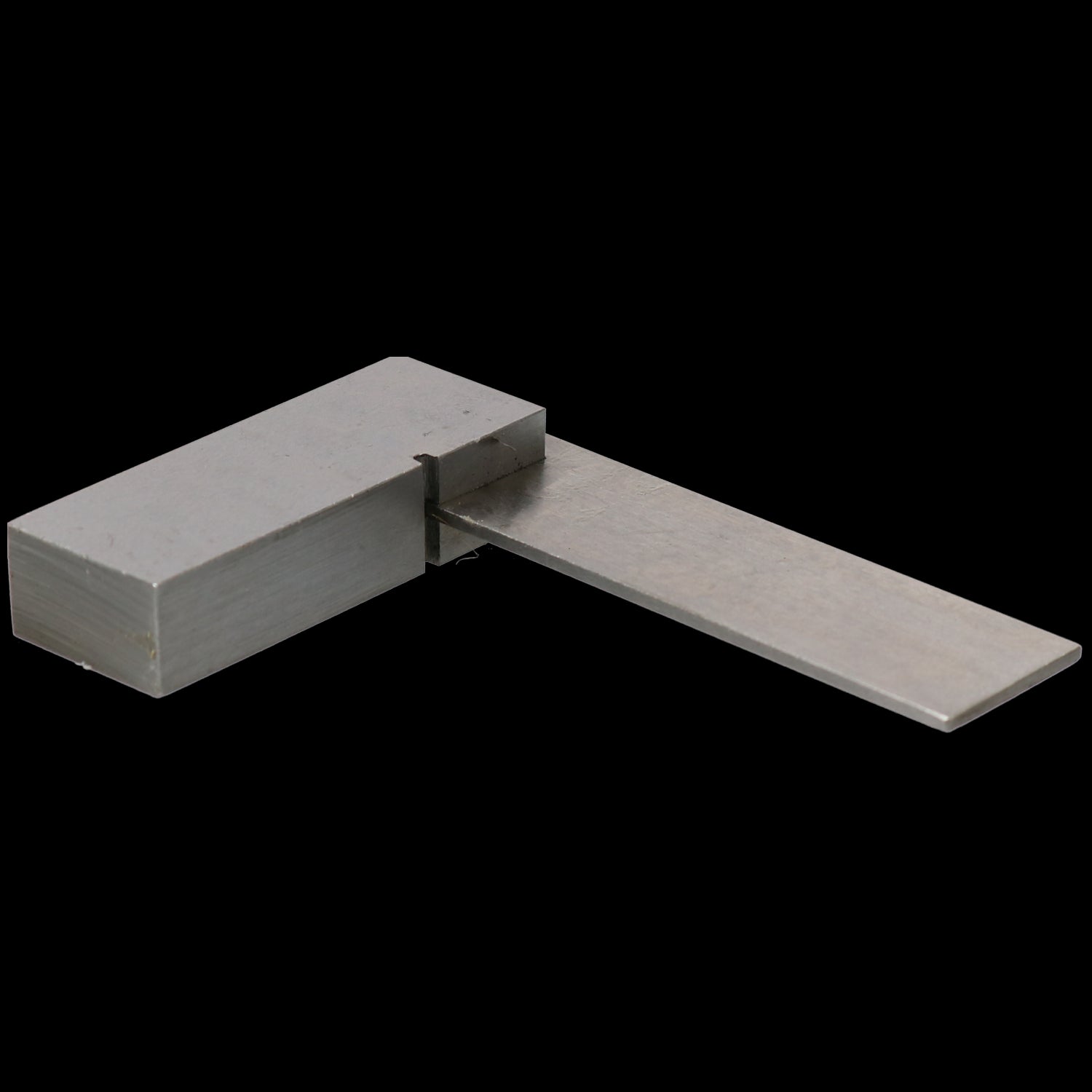 2" Ingenieurswinkel Präzisionswinkel Set Square Polierter Stahl Maschinenwinkel