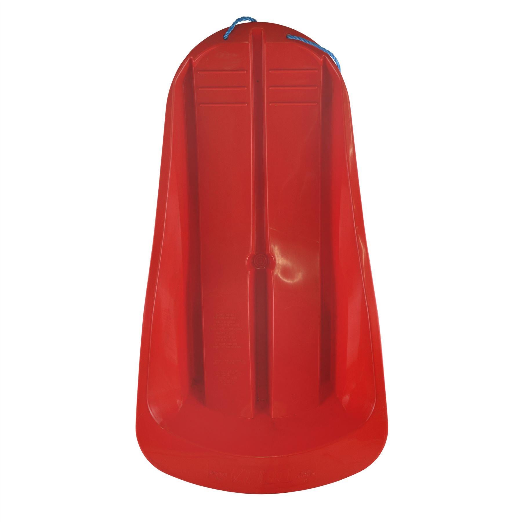 Lot de 4 luges à neige en plastique pour l'extérieur, toboggan, bobsleigh, bobsleigh