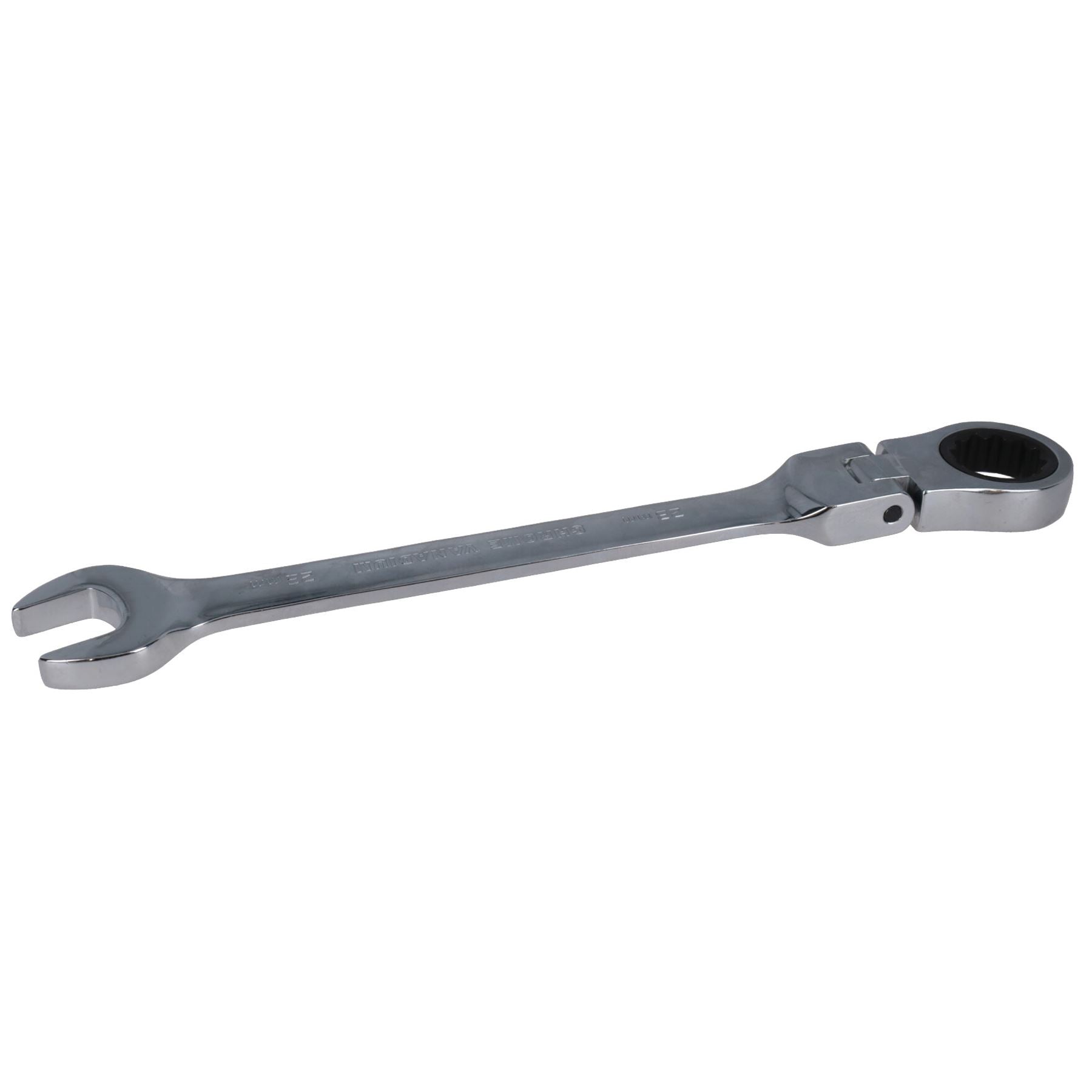 Clé à cliquet mixte flexible métrique 23 mm 12 pans 72 dents