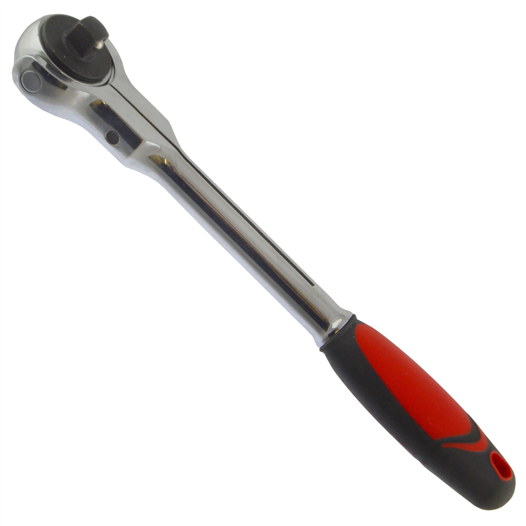 Clé à cliquet réversible à tête pivotante flexible de 3/8 po, tête rotative extra longue