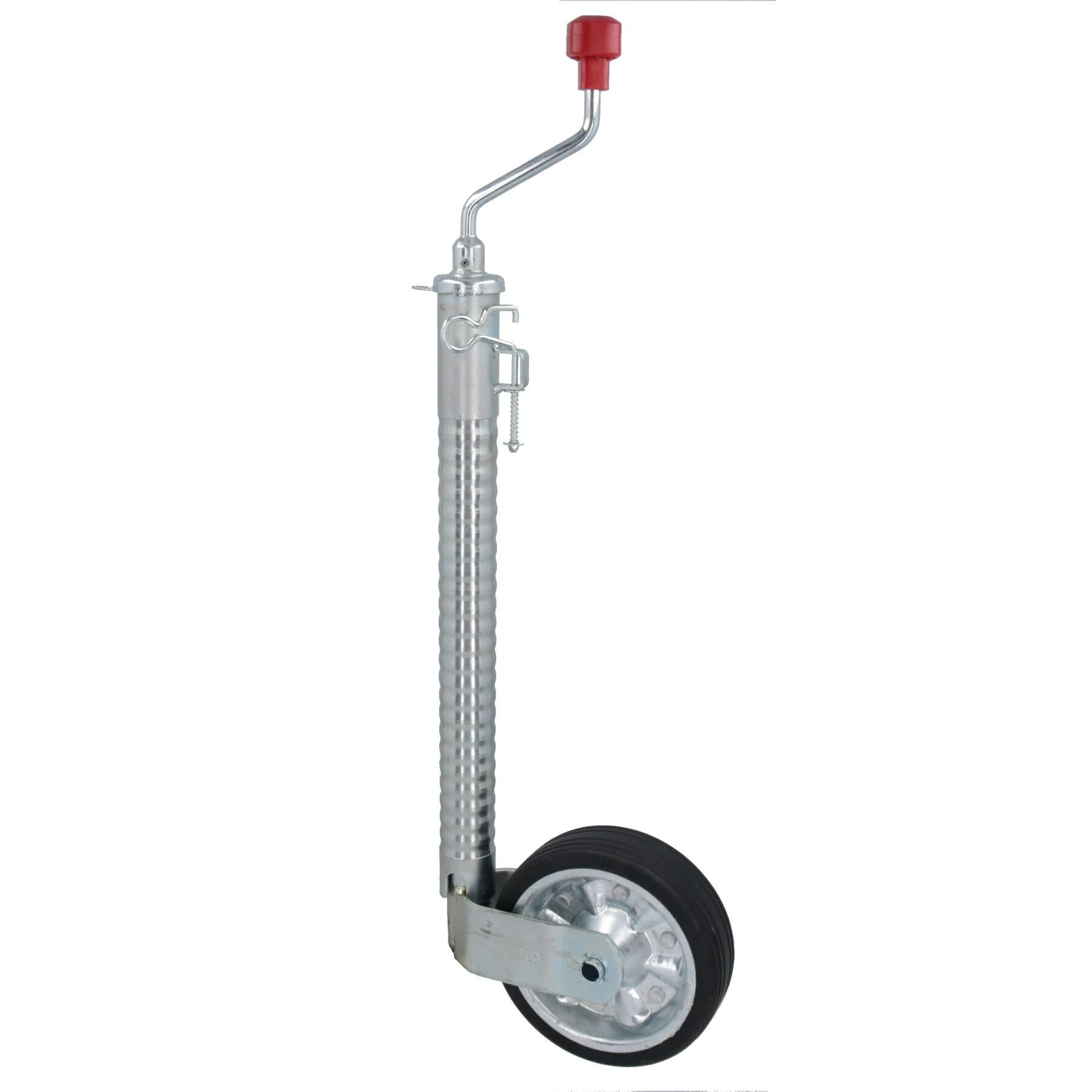 ALKO 48mm Ribbed Jockey Wheel Wide Wheel Commercial Plant Trailers