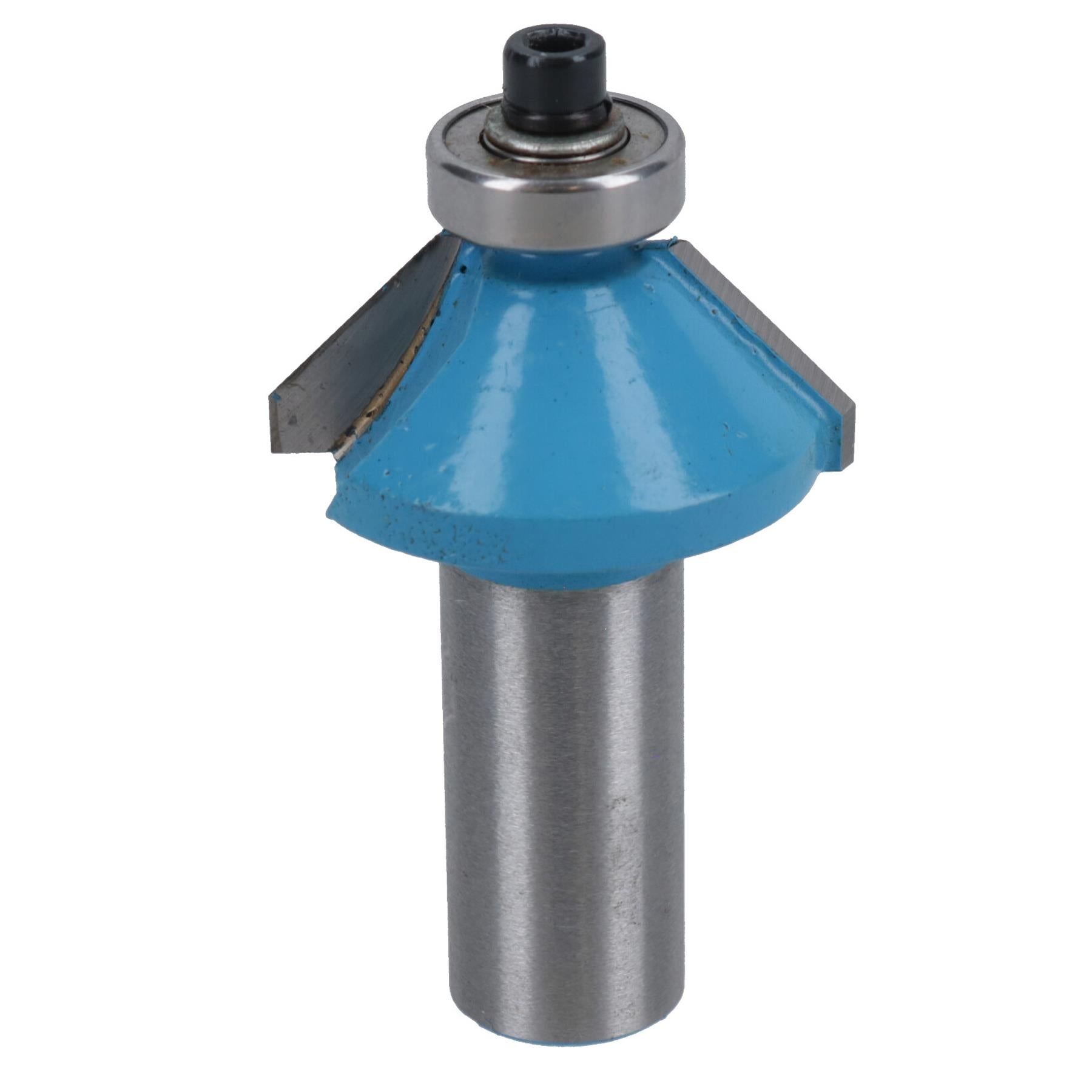 TCT 45-Grad-Fasenfräser mit Kugellager, 30 mm D-Fräser, 1/2 Zoll Schaft