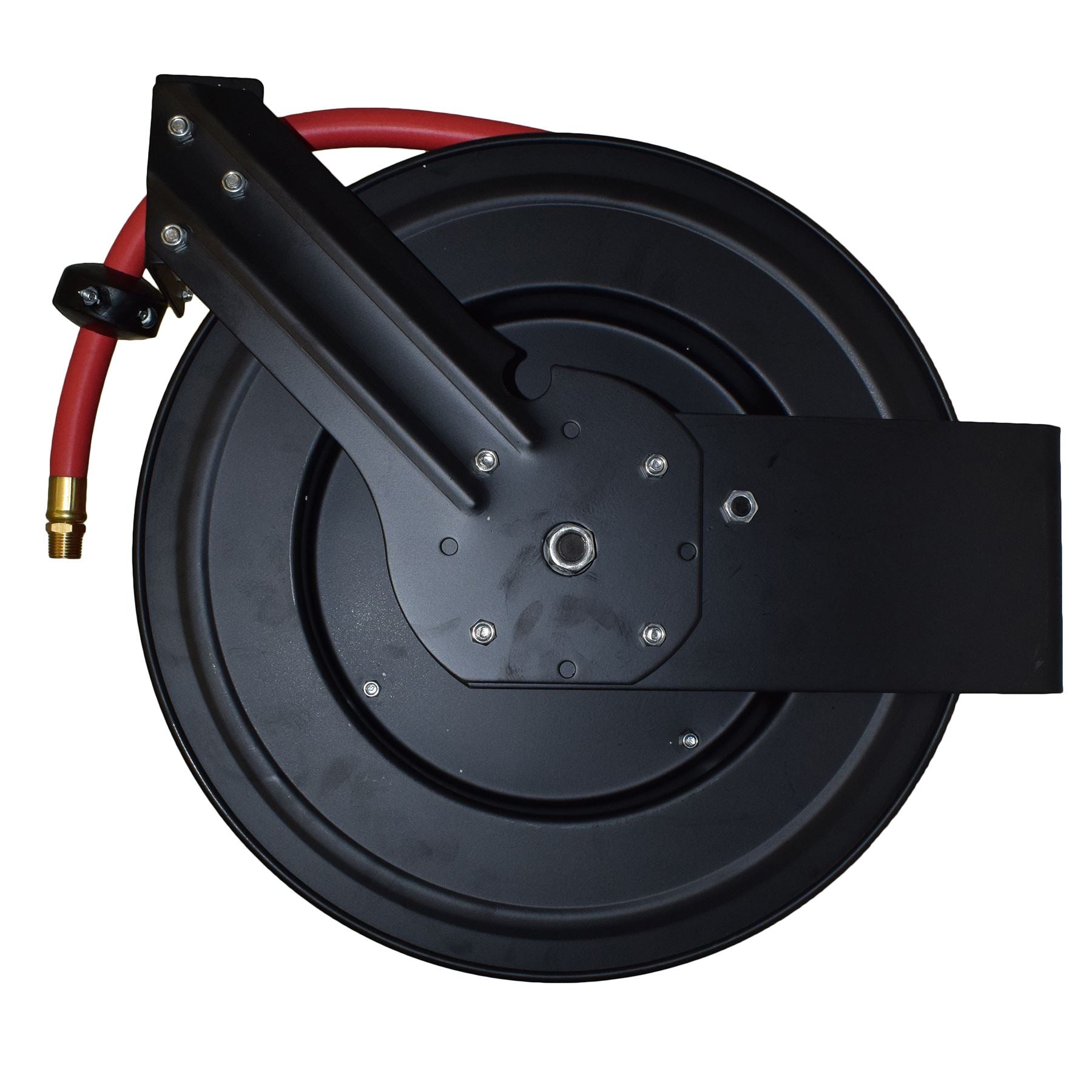 Retractable 50ft Air hose on Reel 1/2 BSP Spring Rewind Wall Mountable BSP AT455