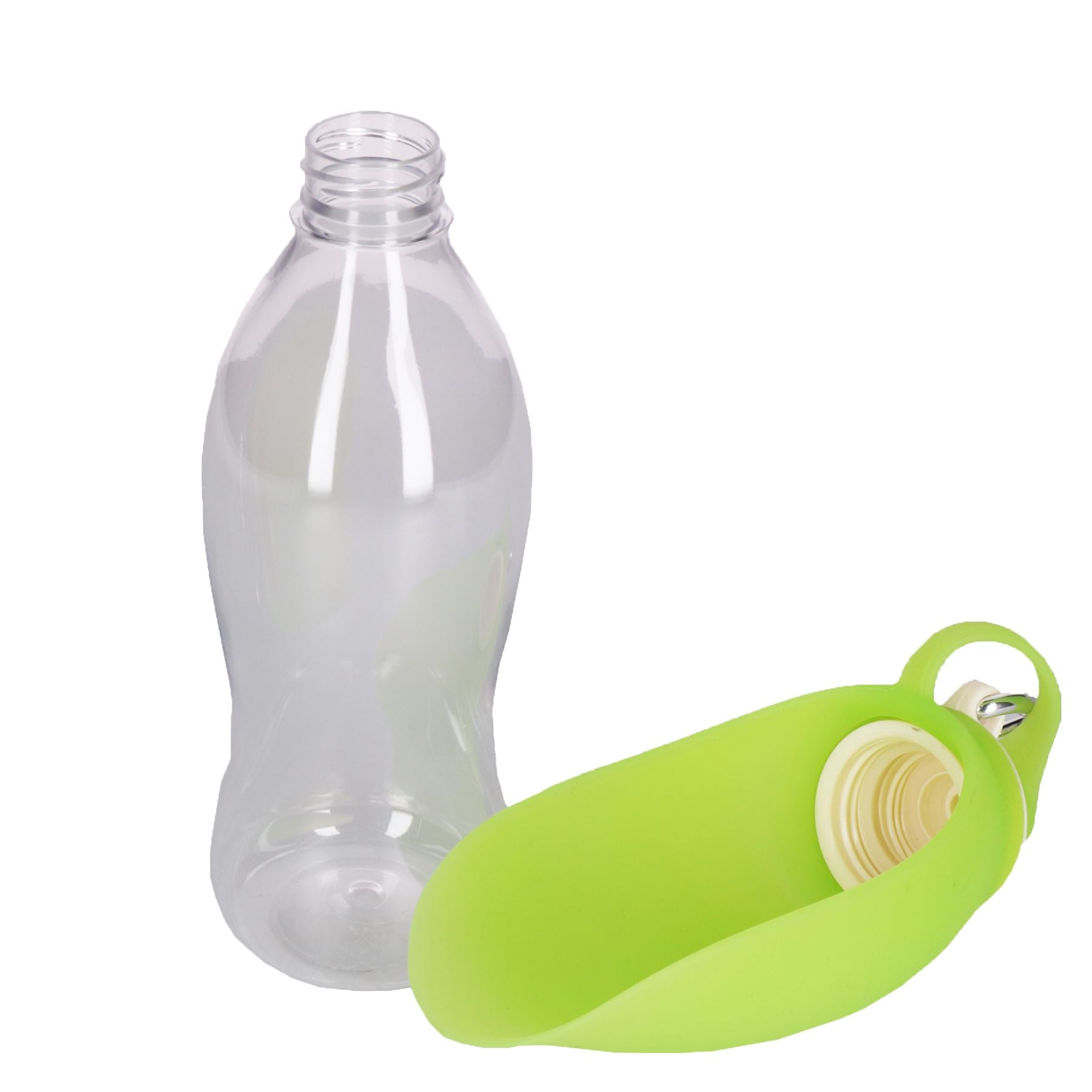 Portable Leaf Travel Bottle For Pets Dogs On The Move In The Great Outdoors