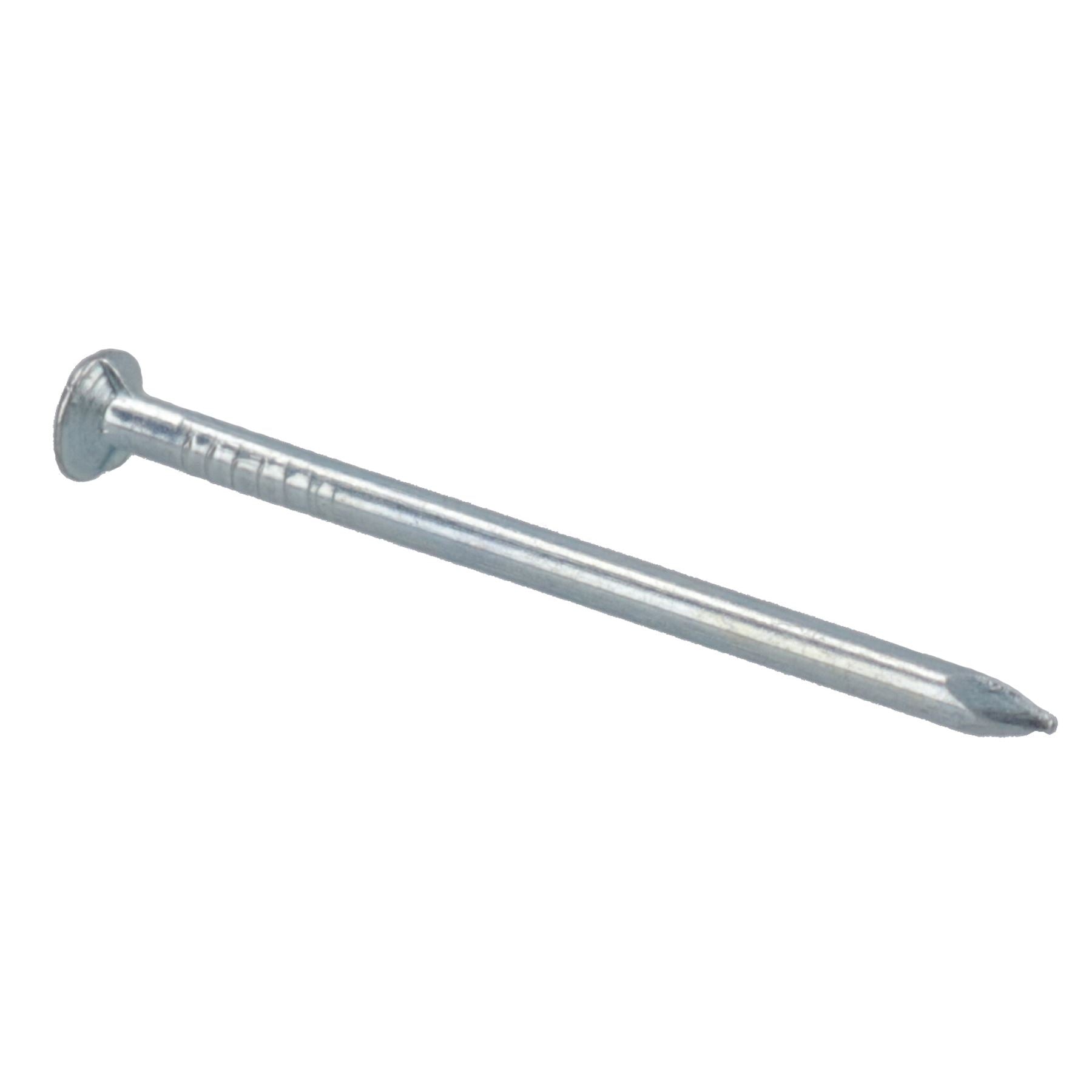 Clous à tête ronde en fil de fer 1,6 mm x 30 mm pour bois zingué