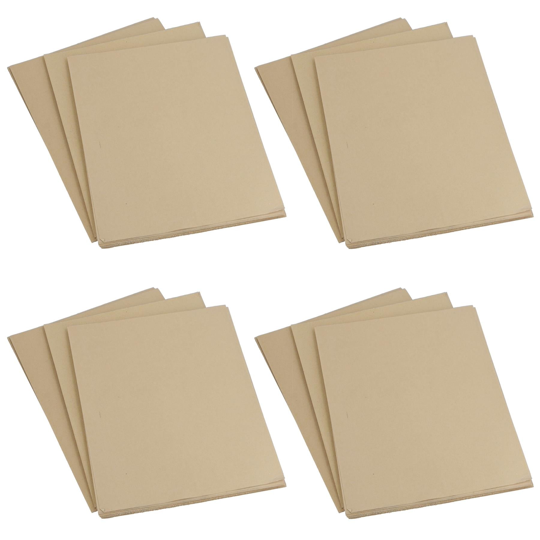 Feuilles abrasives en papier de verre à grains mixtes pour métal, bois, plastique, grain 60 à 240