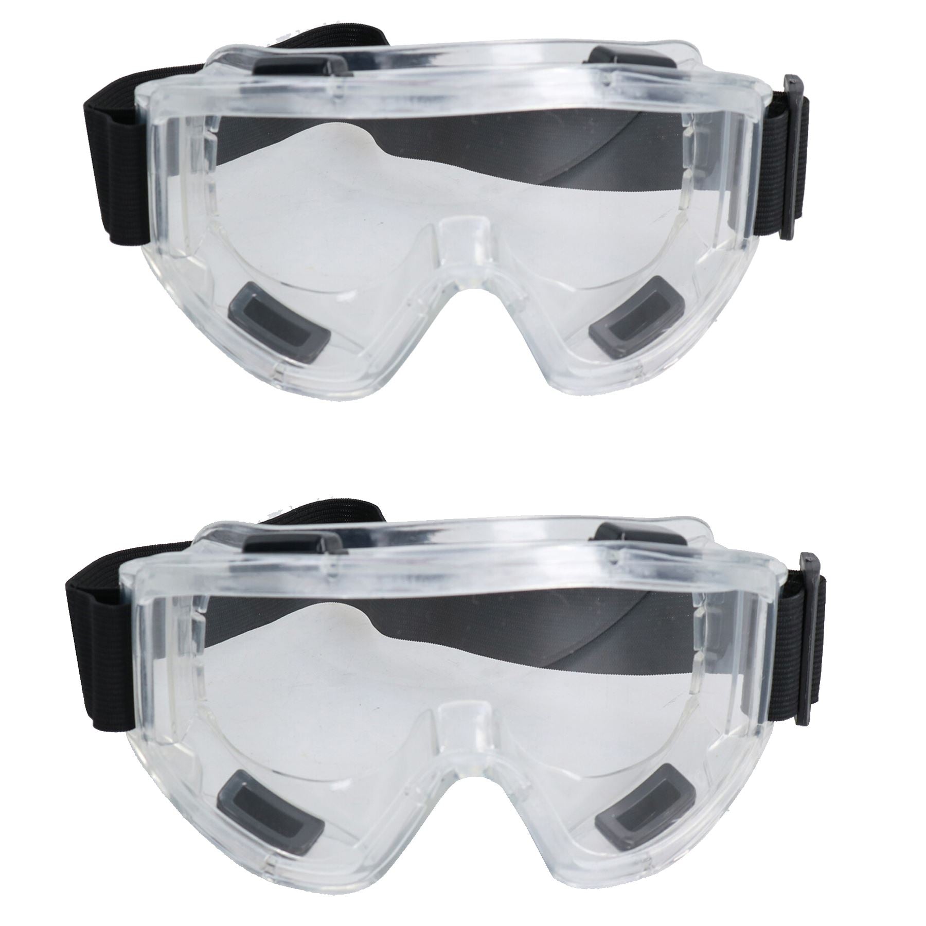 Lunettes de sécurité haut de gamme Protection des yeux Conception scellée Monture flexible