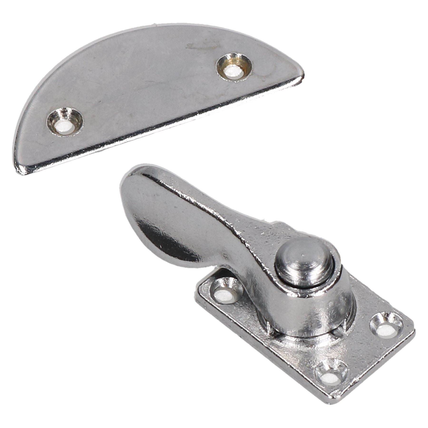 Gravelly Fastener Schwenkbarer Knebelverschluss, Schloss, Anhänger-Nummernschild-Clip, groß