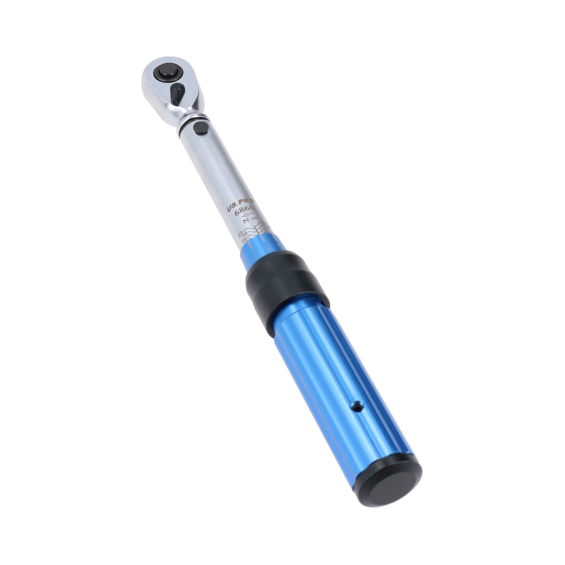 1/4"-Antrieb, bidirektionaler Drehmoment-Ratschenschlüssel mit Klick-Funktion, 5 – 25 Nm, US Pro Industrial