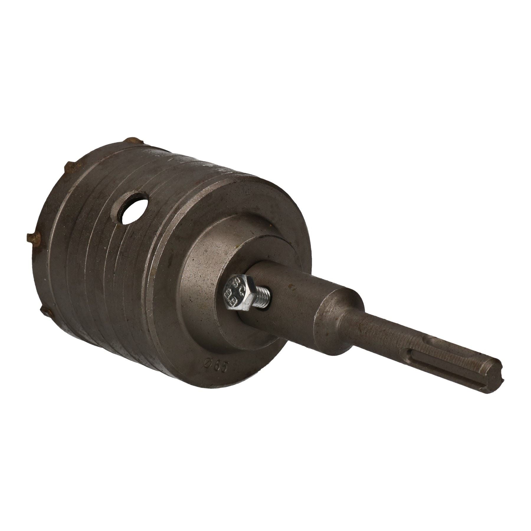 65 mm metrischer Kernbohrer mit SDS-Aufnahme und Zentrierbohrer für Ziegelstein- und Steinblockschneider