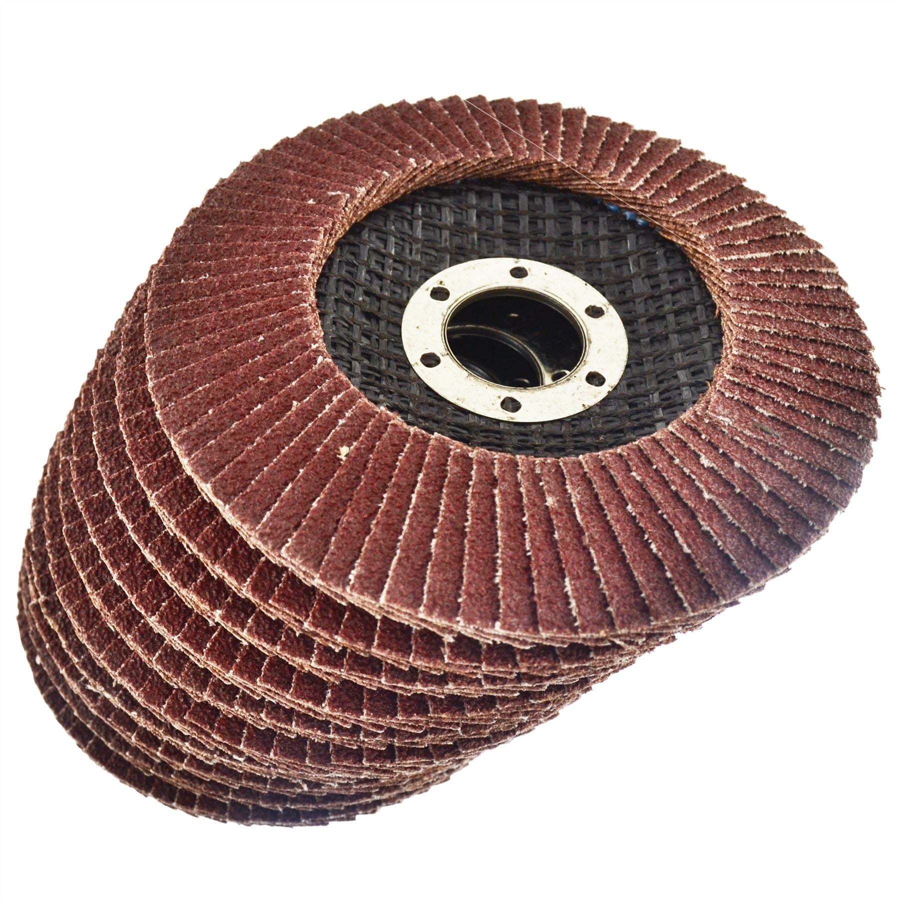Fächerscheiben 60er Körnung Winkelschleifer 4,5" (115mm) Flachschleifen Schleifen