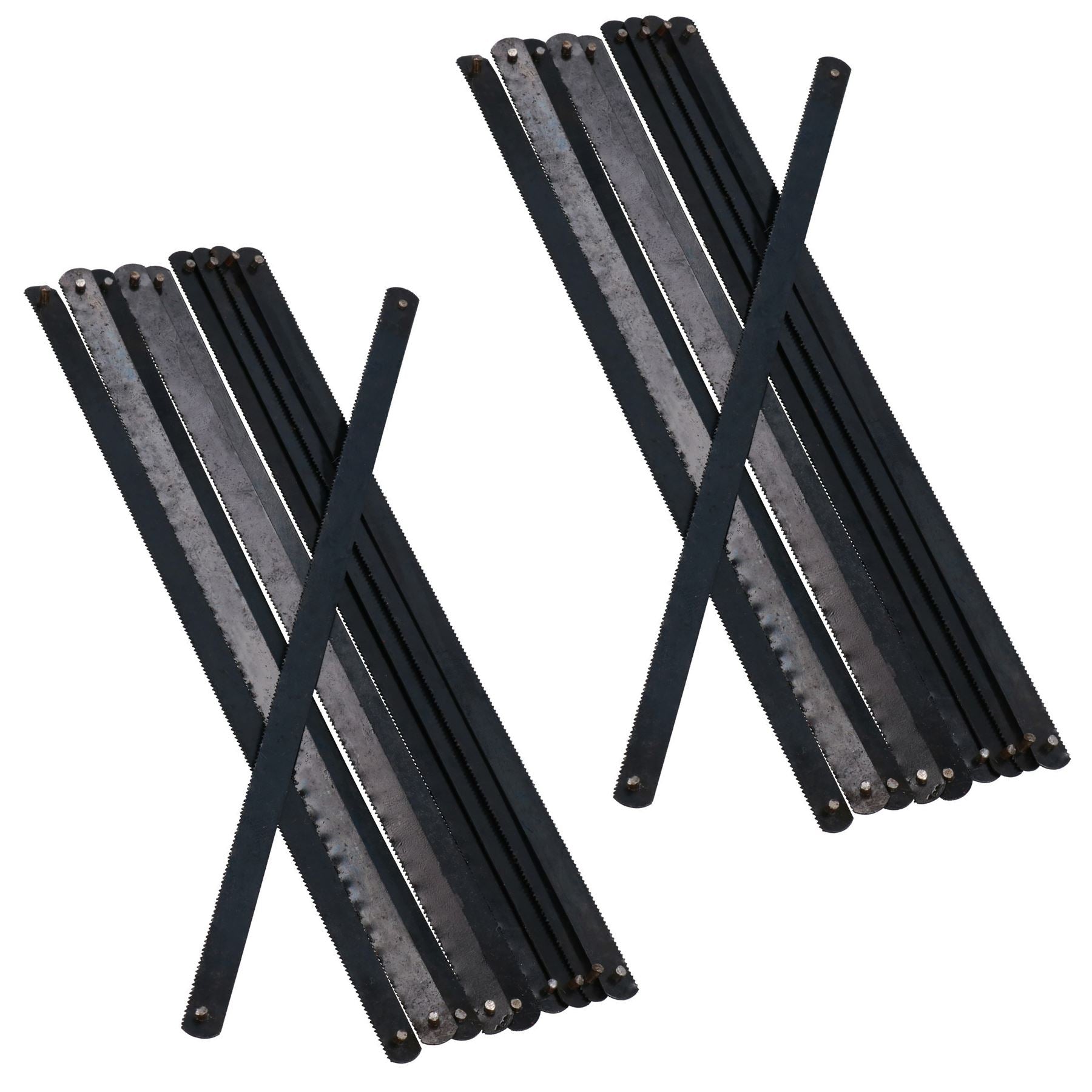 Junior-Bügelsägeblätter, 6 Zoll/150 mm Länge, zum Metallschneiden, 24 TPI