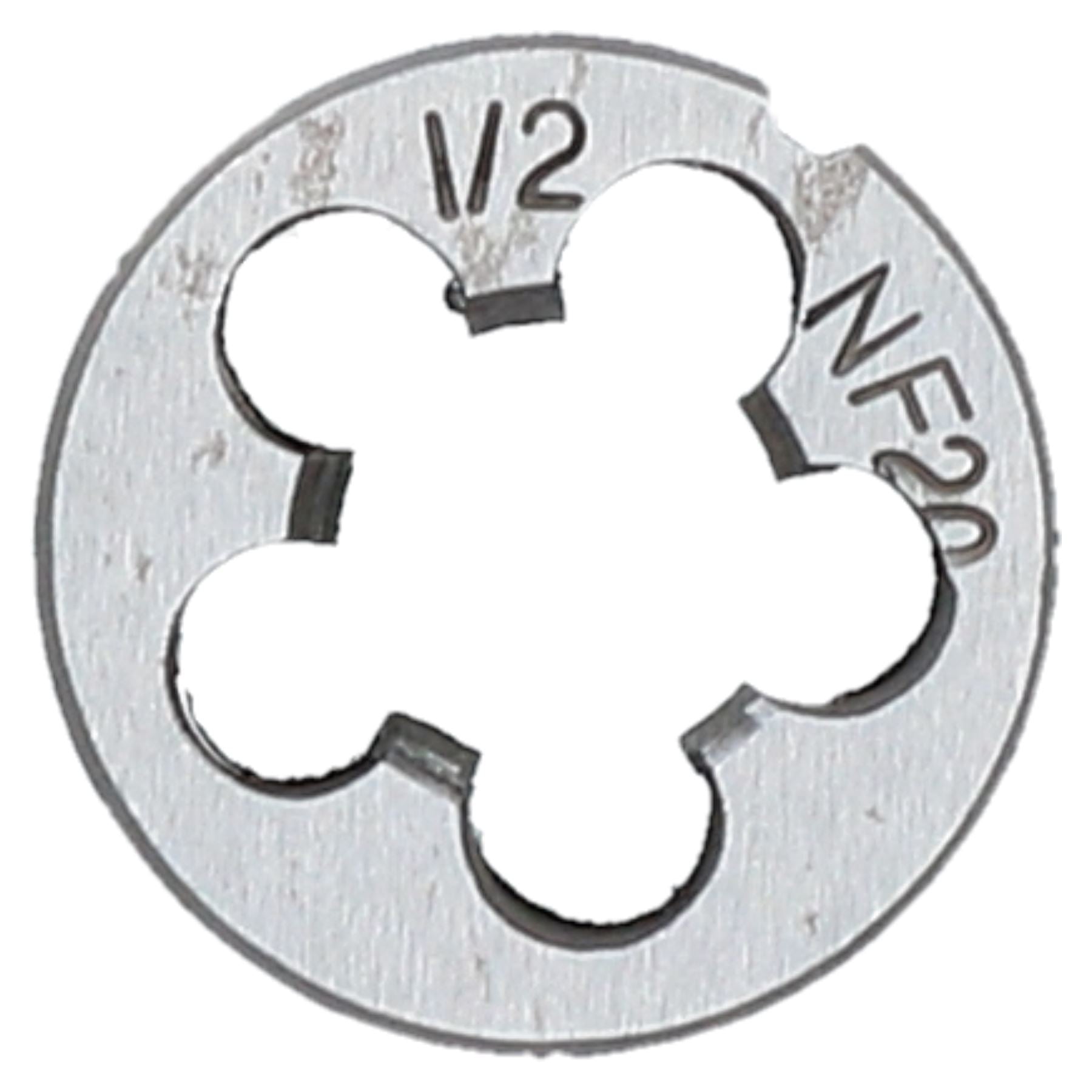 Coupe-filetage 1/2" x 20 UNF 25 mm en acier tungstène