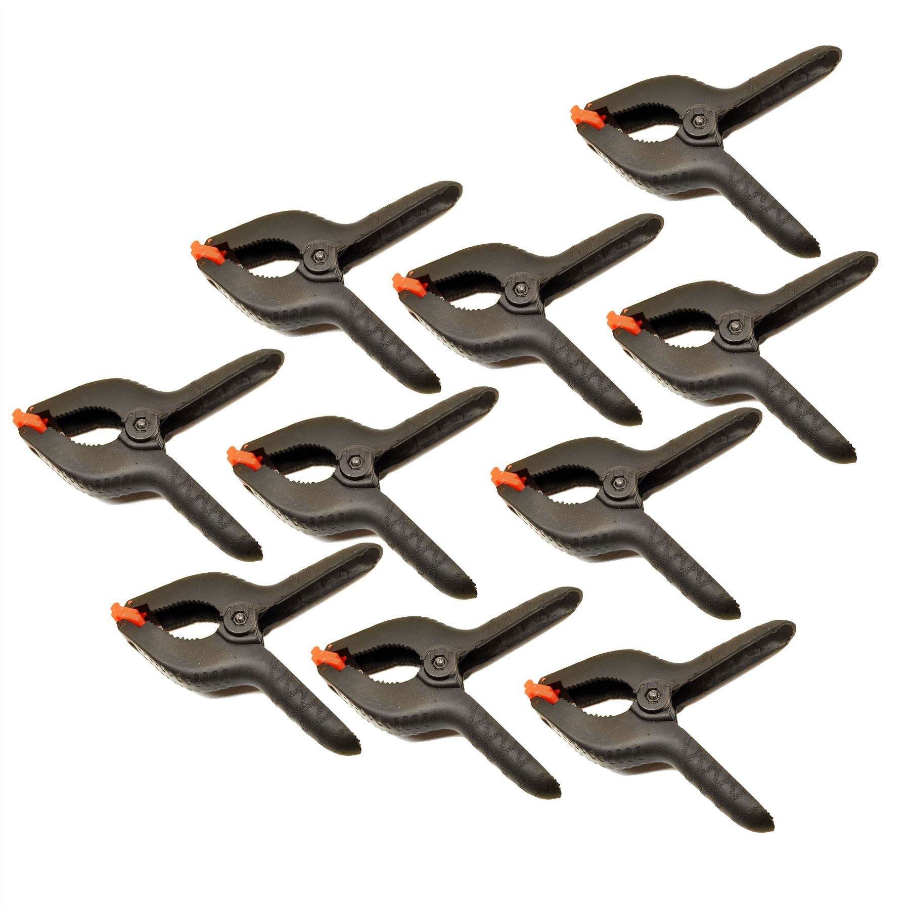 Pinces de fixation en plastique pour étal de marché de 6 à 1/2 po