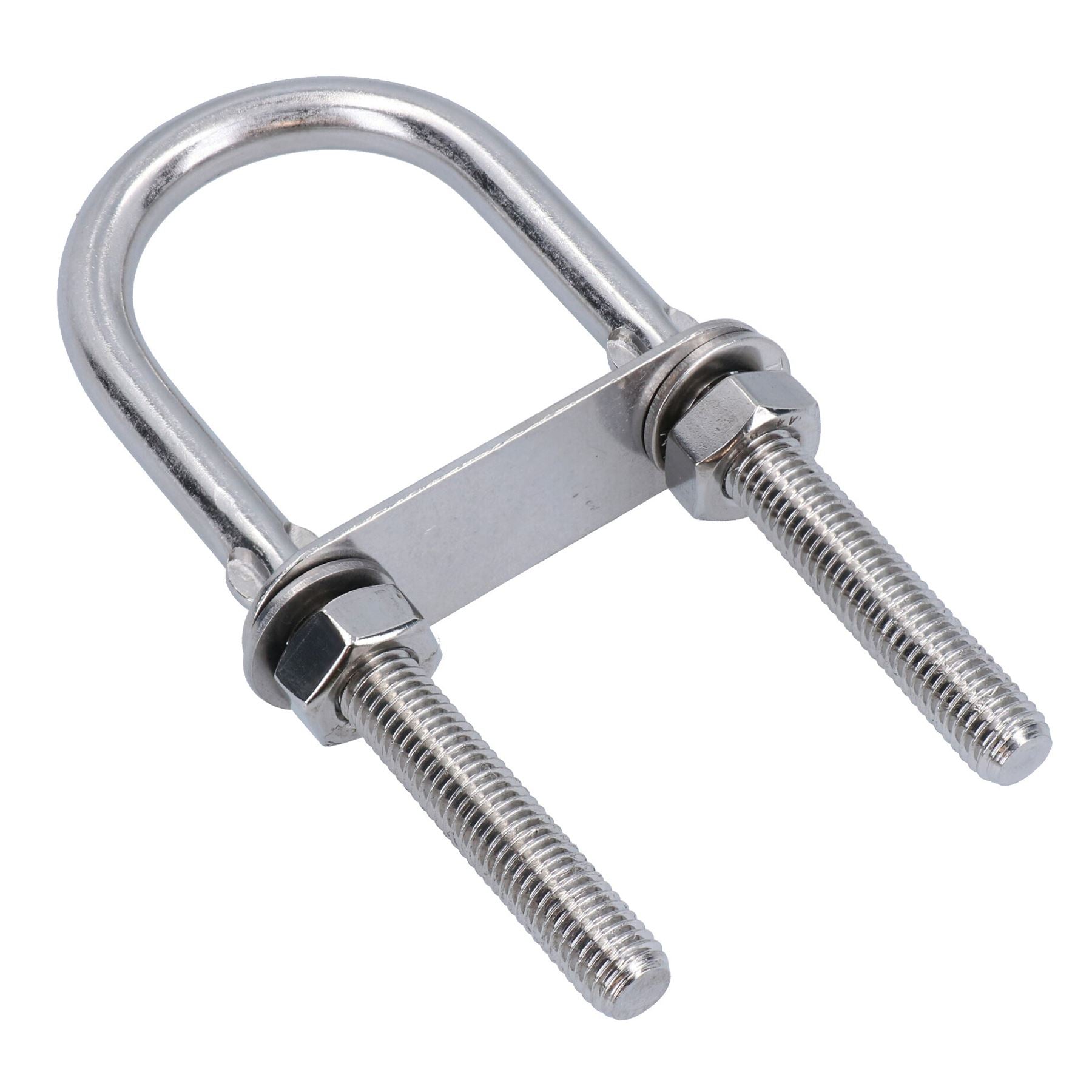 Boulons en U / Boulons en N M12 50 mm x 140 mm en acier inoxydable de qualité marine pour remorque de bateau