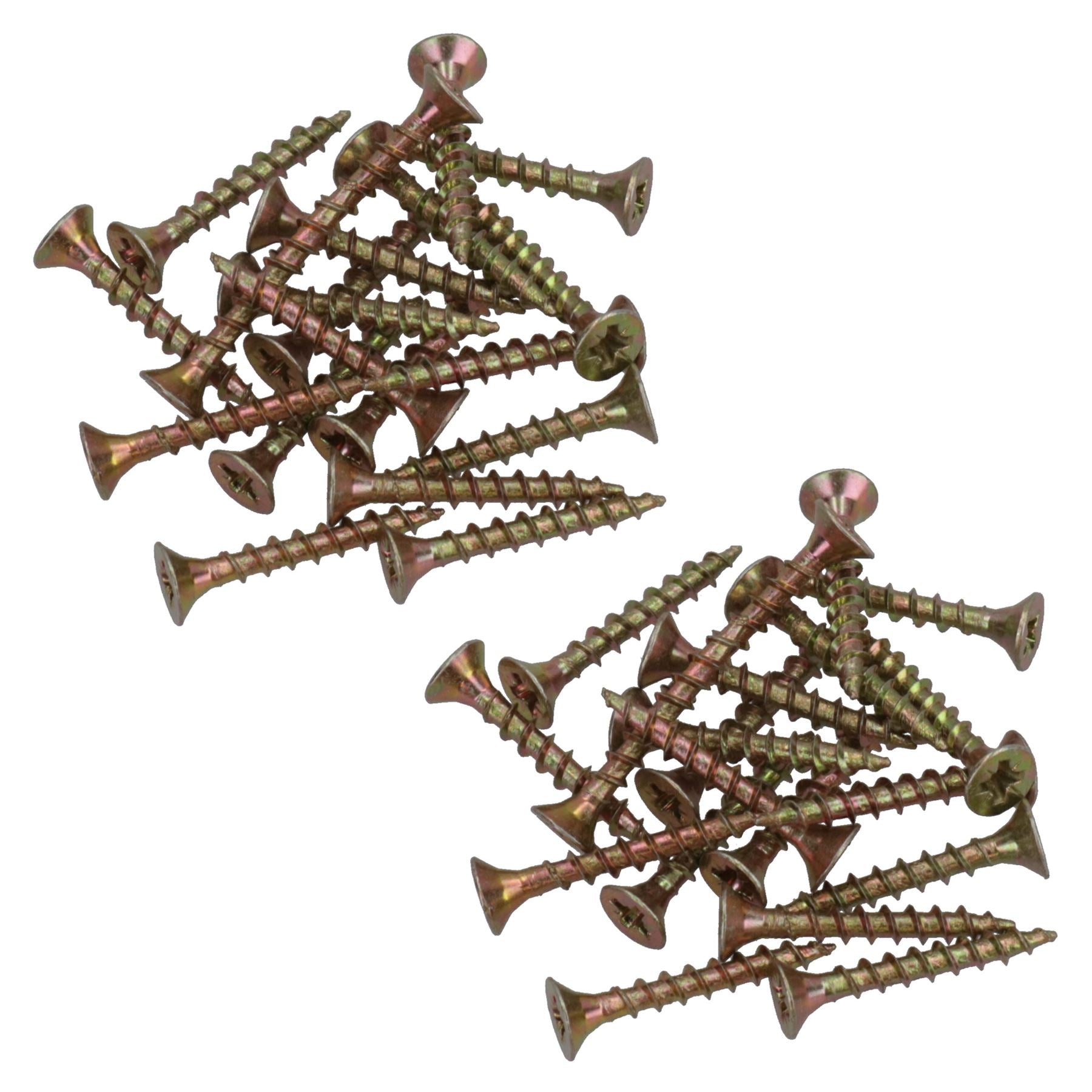 Vis à bois à tête fraisée 3,5 mm x 25 mm, empreinte PZ2