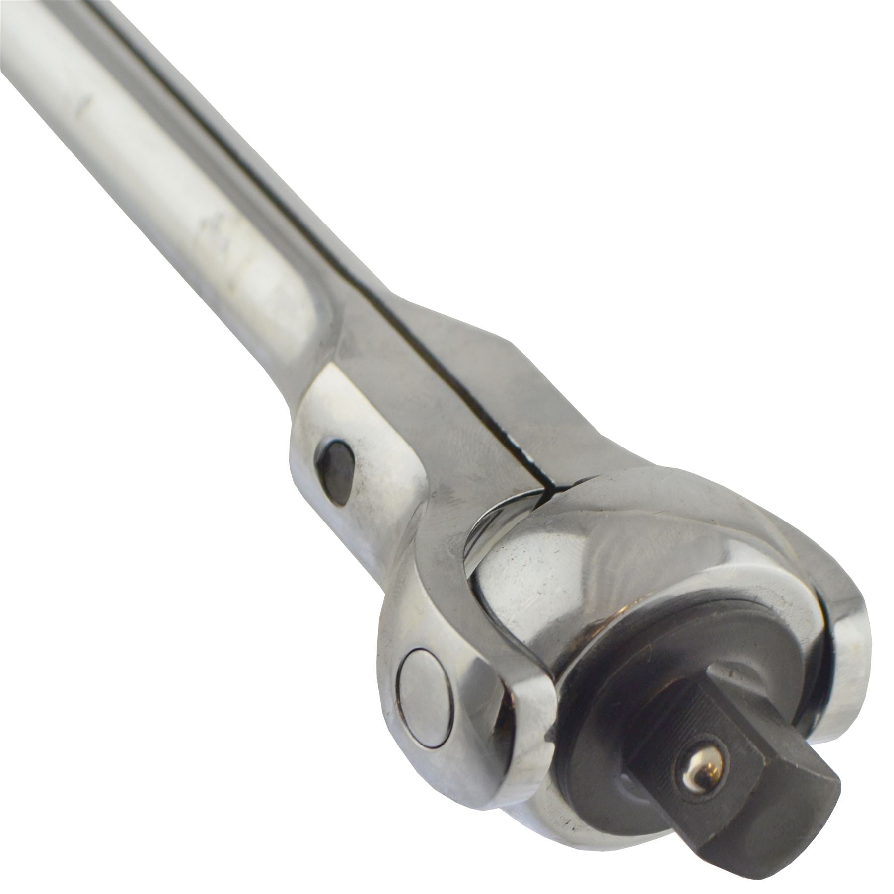 1/2" Drive Flexi Swivel Head Twister Reversible Ratchet Rotating Head Extra Long