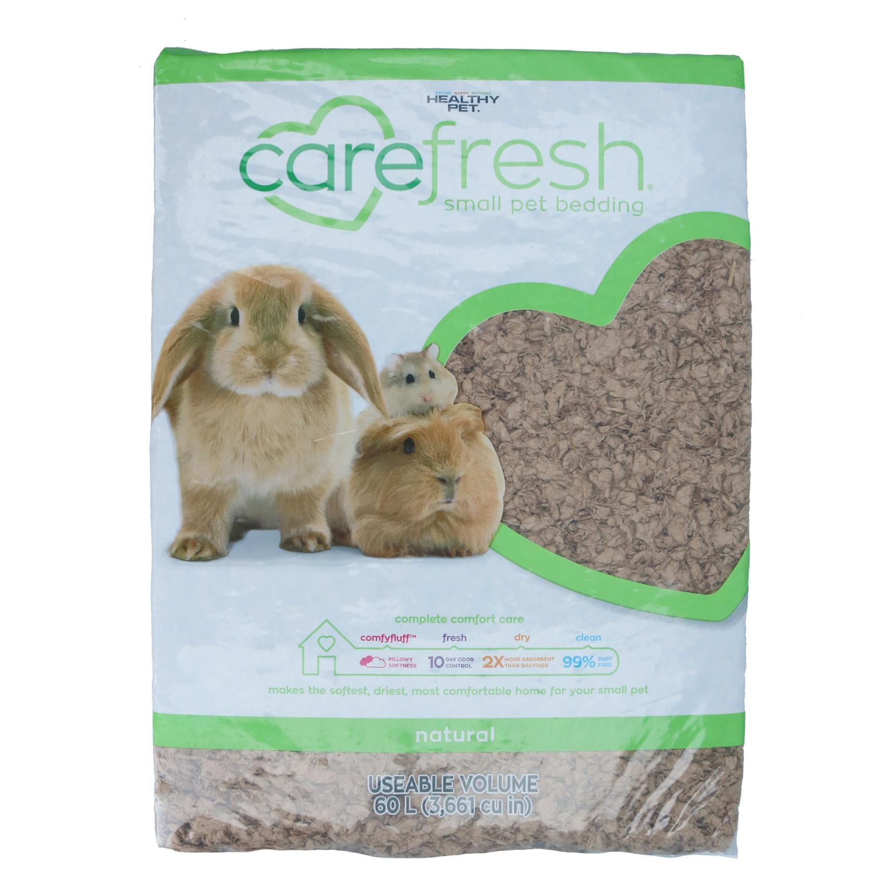 Natural 60L Quality Pet Small Animal Bedding Cage Bedding 99% Dust Free