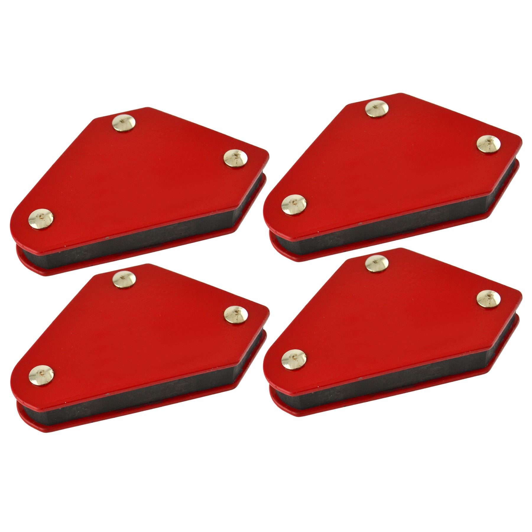 4 stück Mini Magnetische Schweiß Halter Rechten Winkel Löten Schweißen Mag Quadrat TE853